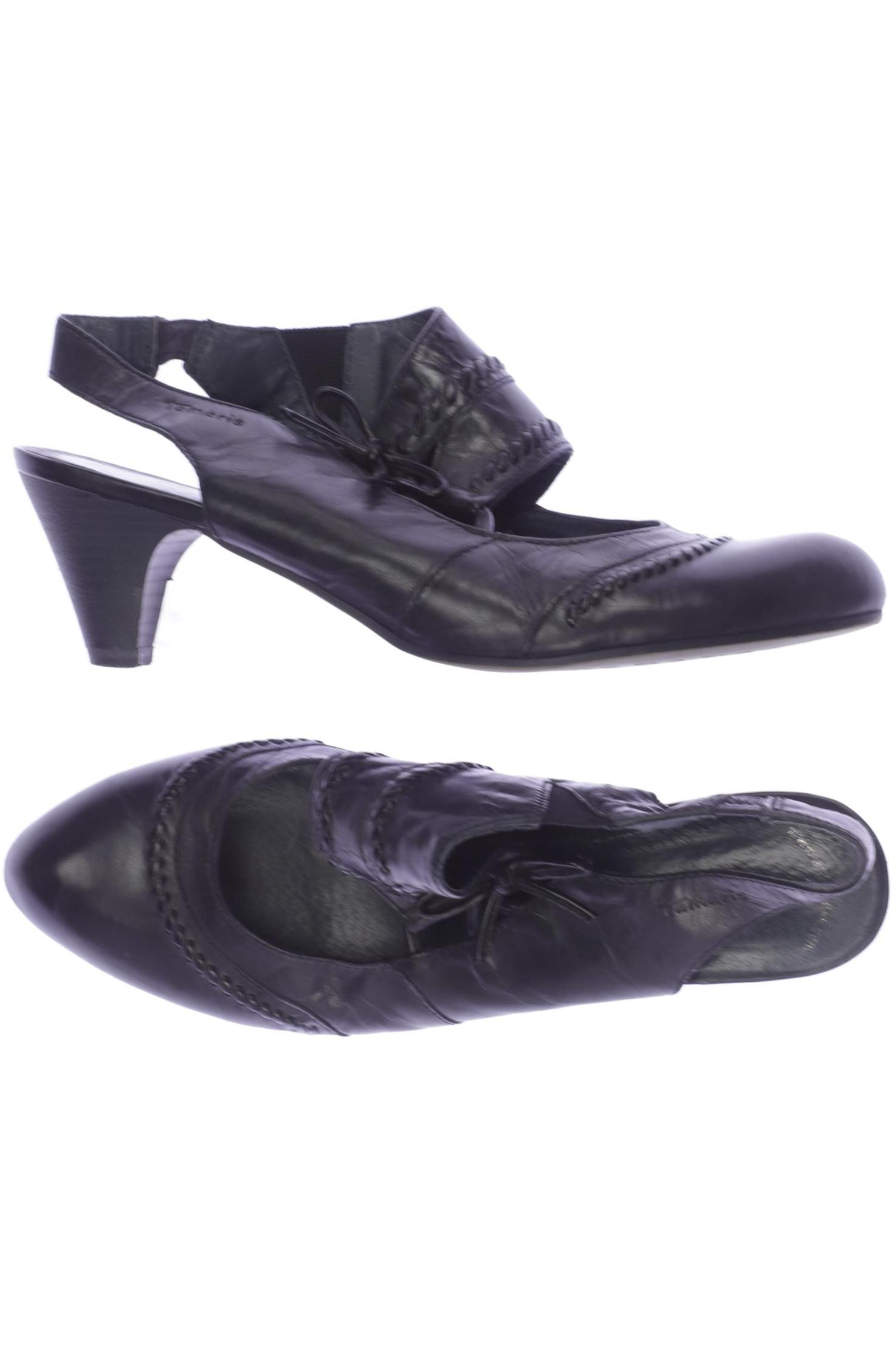 

Tamaris Damen Sandale, schwarz, Gr. 39