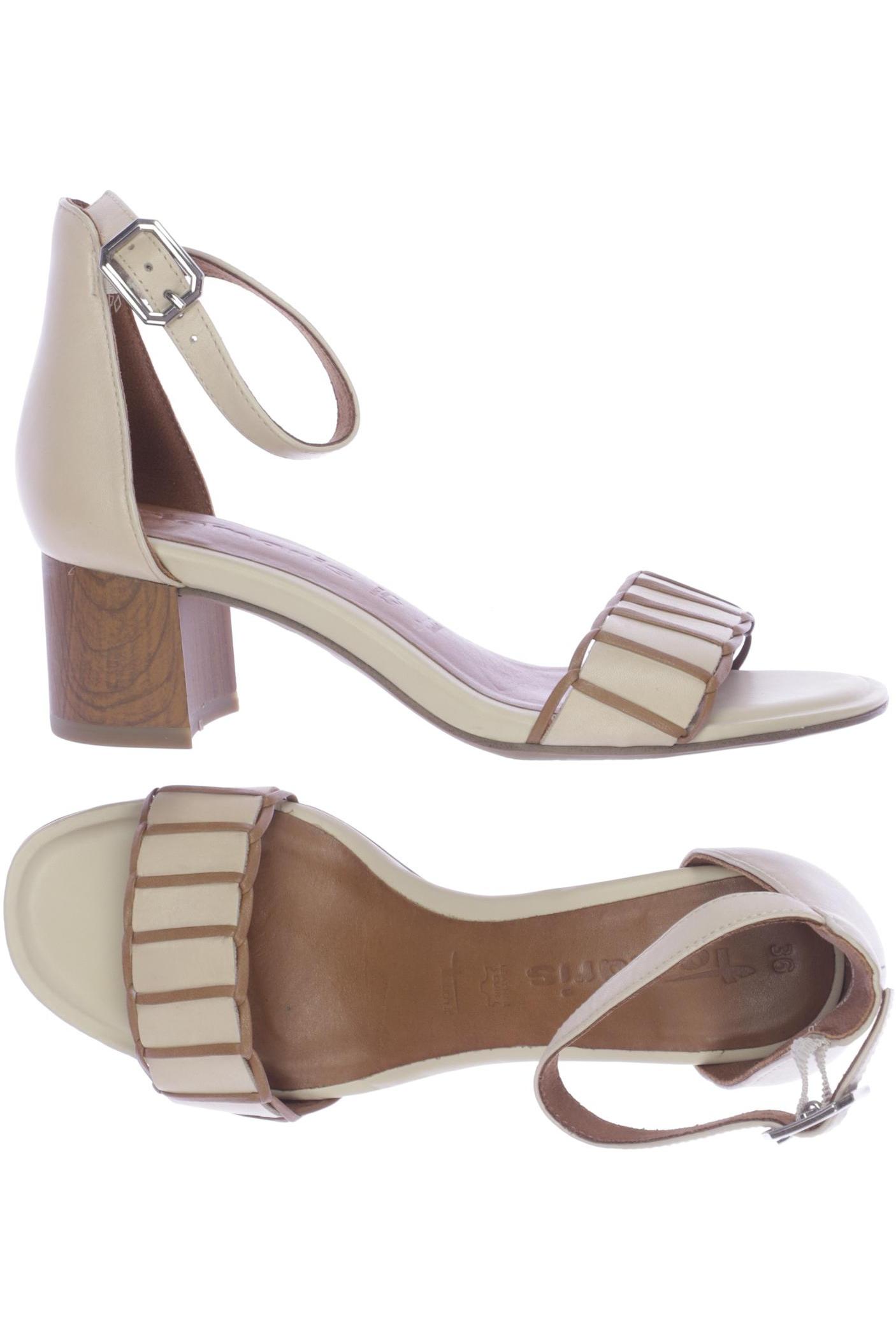 

Tamaris Damen Sandale, beige, Gr. 36