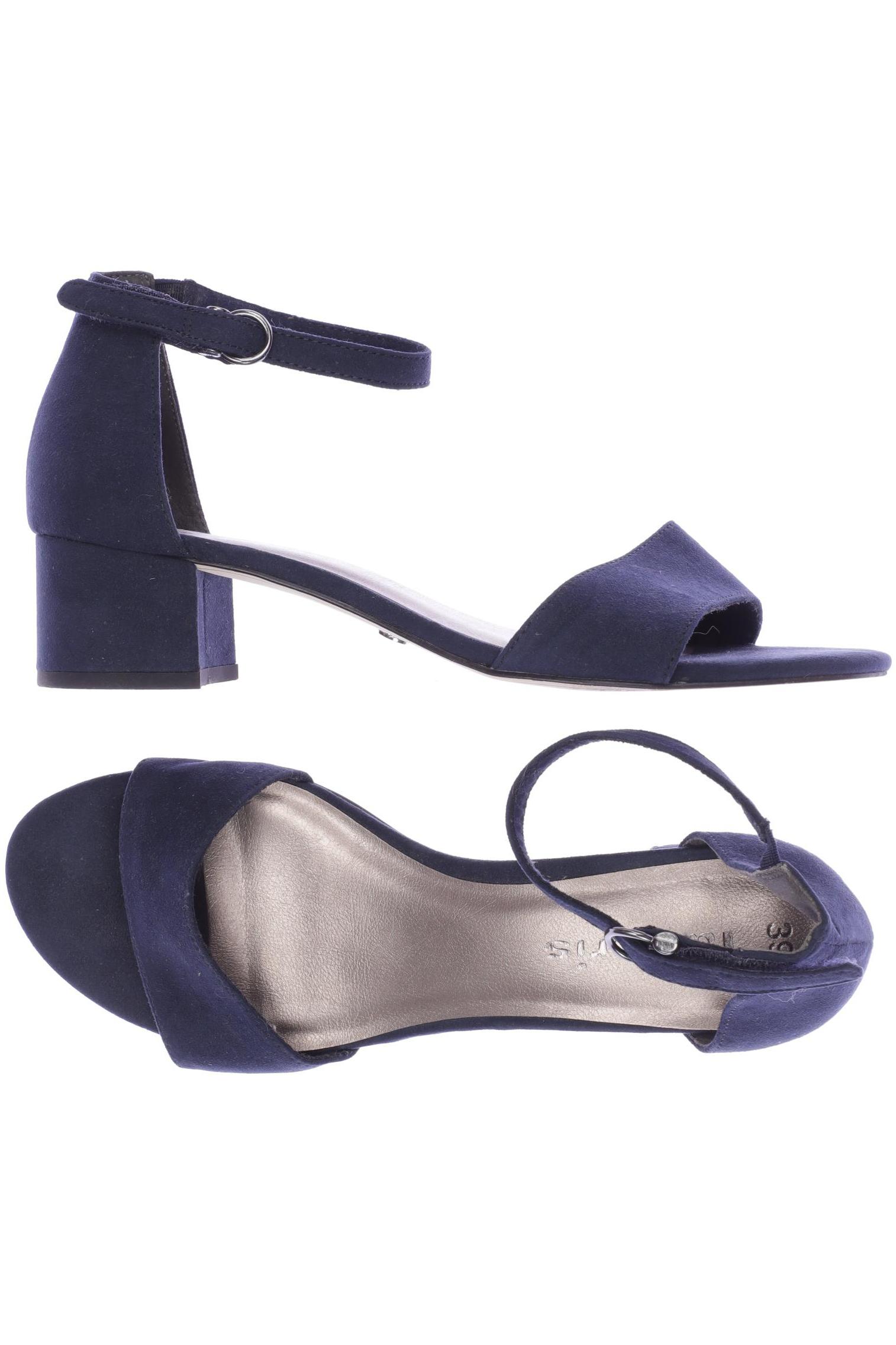 

Tamaris Damen Sandale, marineblau, Gr. 39