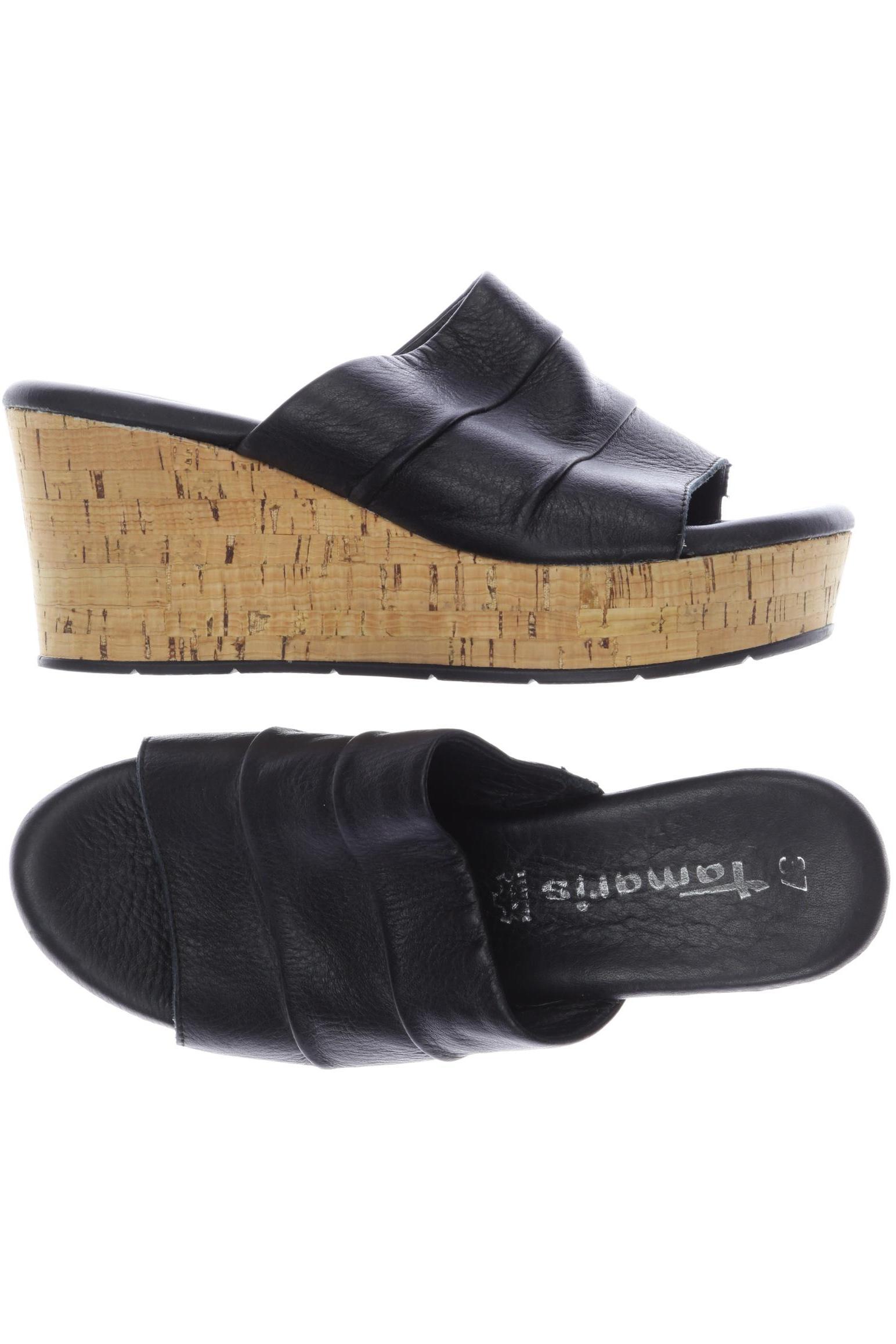 

Tamaris Damen Sandale, schwarz, Gr. 37