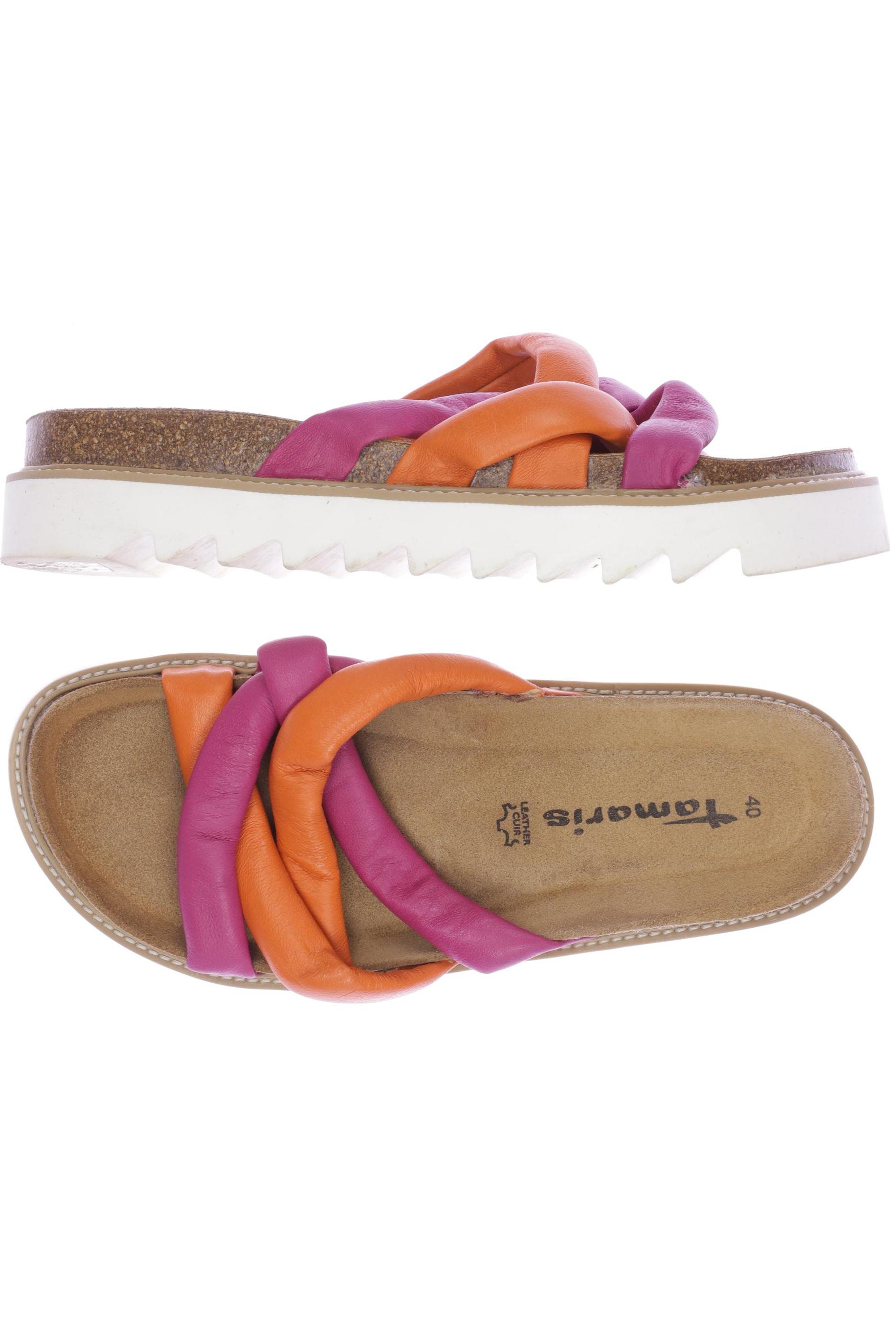 

Tamaris Damen Sandale, orange, Gr. 40