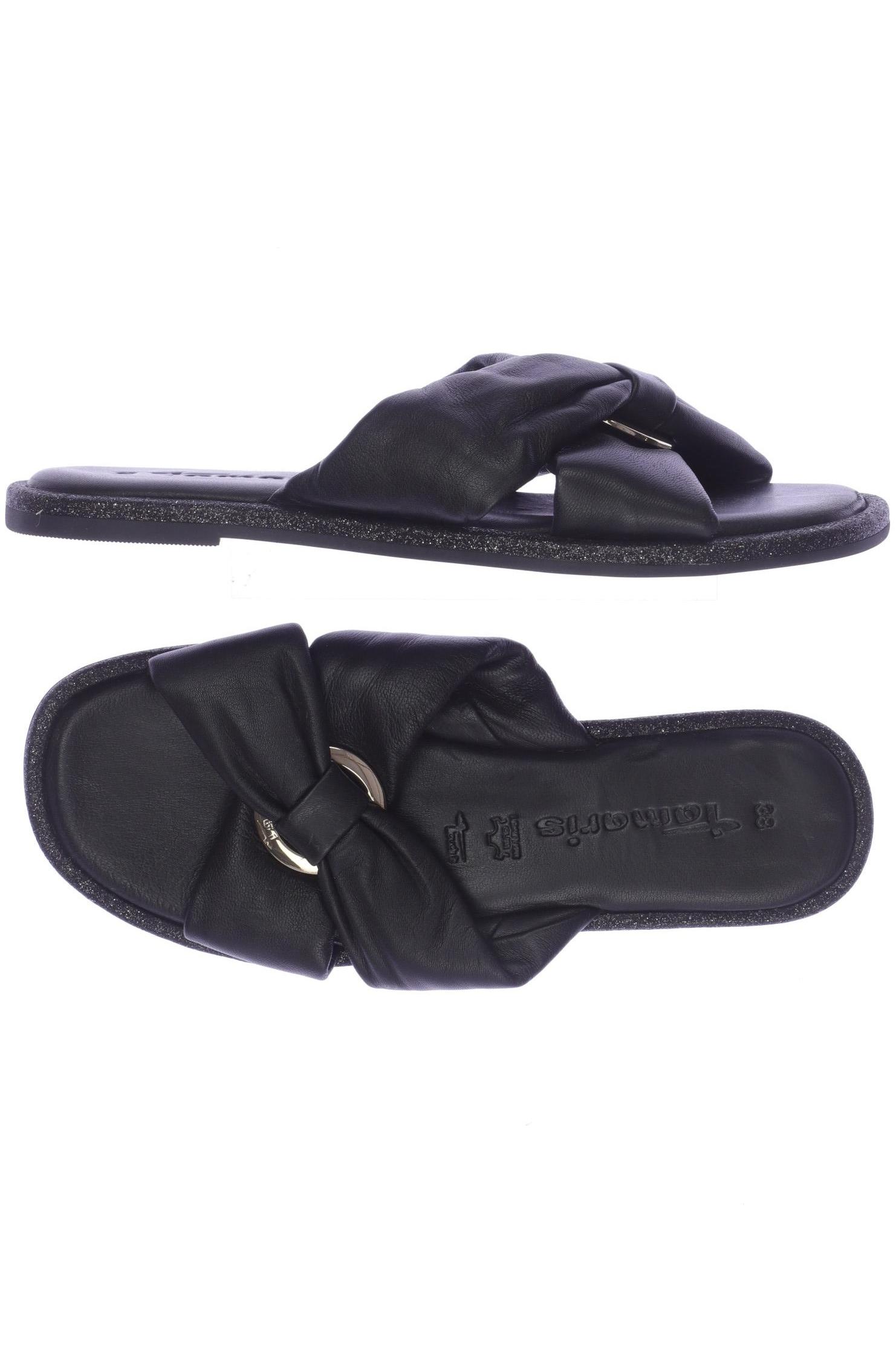 

Tamaris Damen Sandale, schwarz, Gr. 38