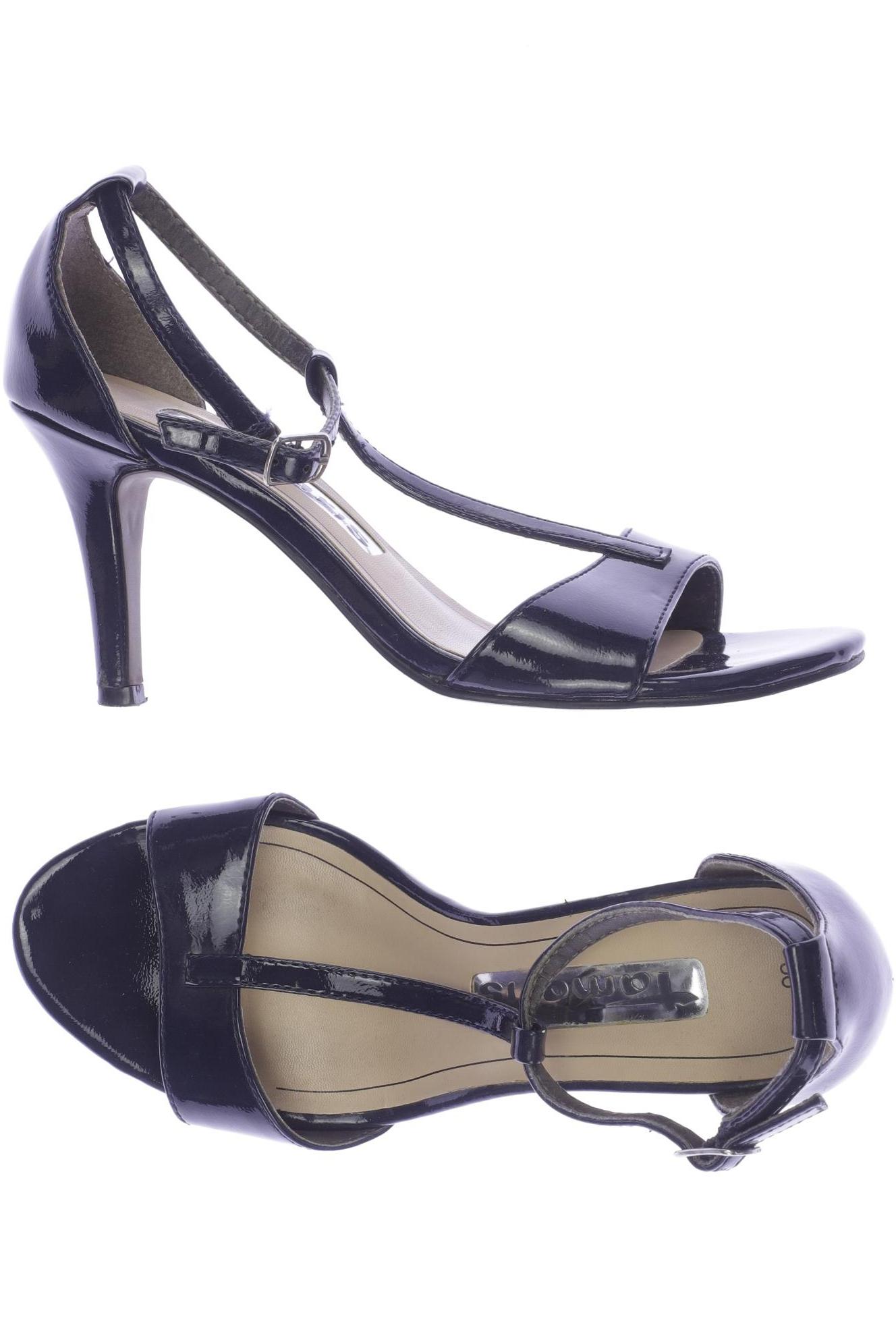

Tamaris Damen Sandale, marineblau, Gr. 36