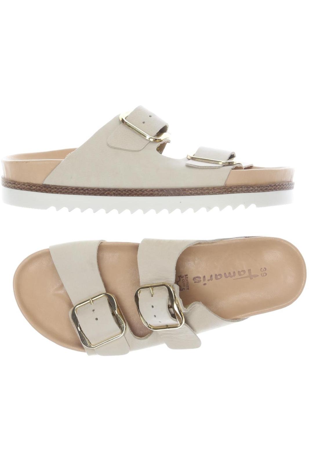 

Tamaris Damen Sandale, beige, Gr. 39