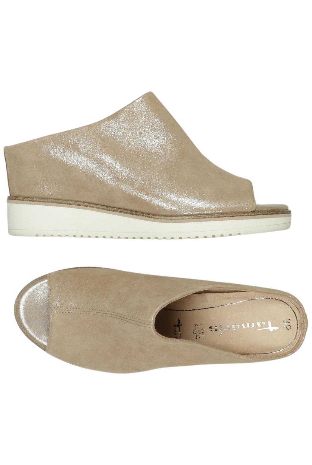 

Tamaris Damen Sandale, beige, Gr. 39