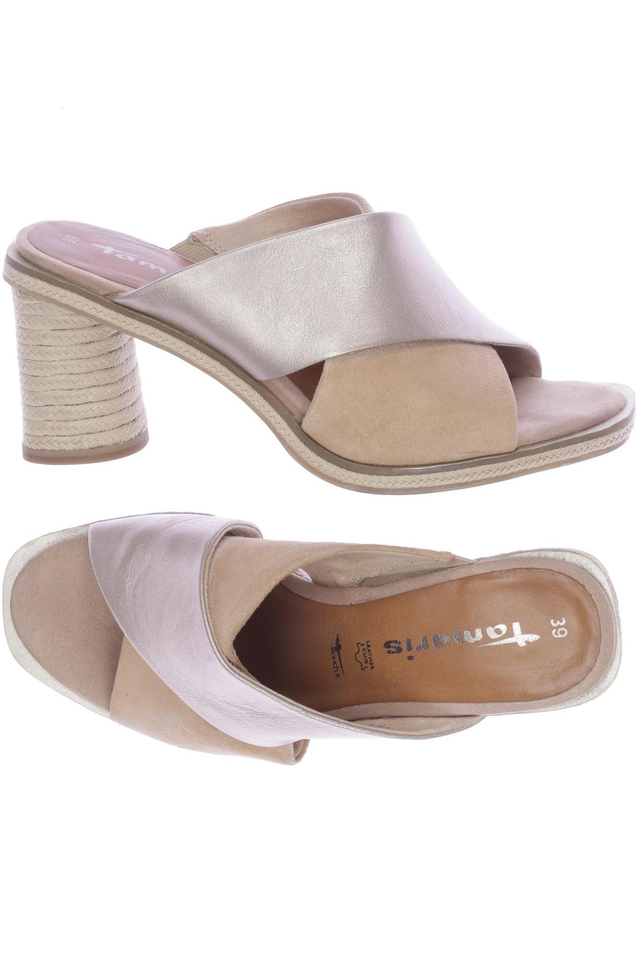 

Tamaris Damen Sandale, beige, Gr. 39