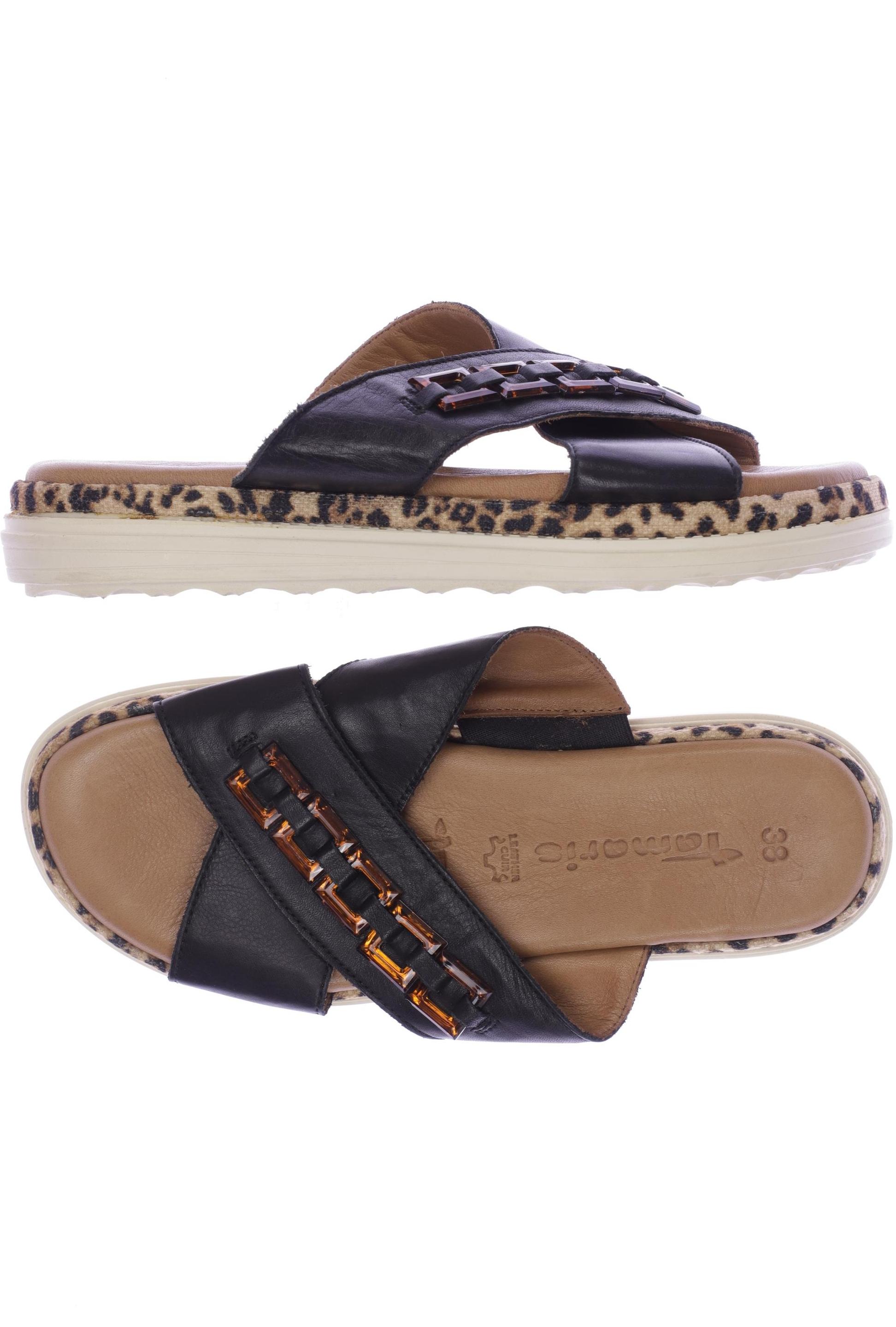 

Tamaris Damen Sandale, schwarz, Gr. 38
