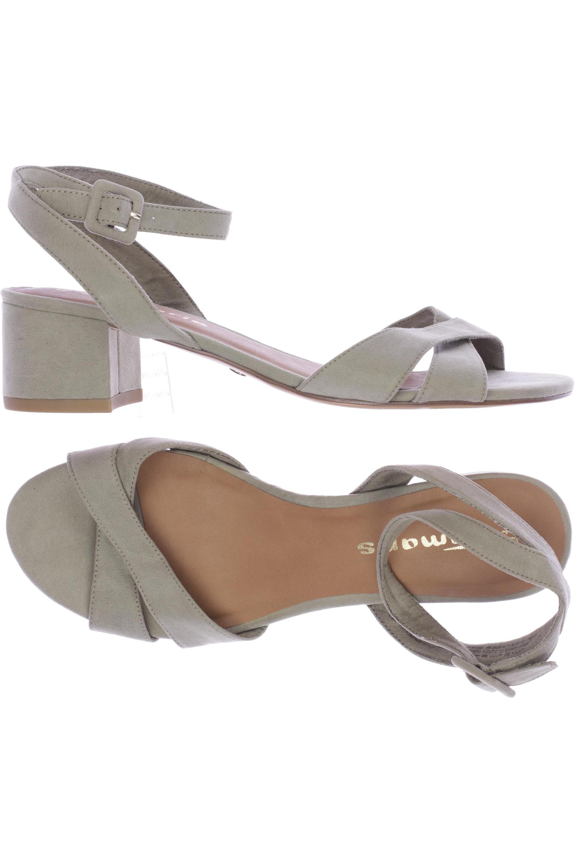 

Tamaris Damen Sandale, grün, Gr. 40