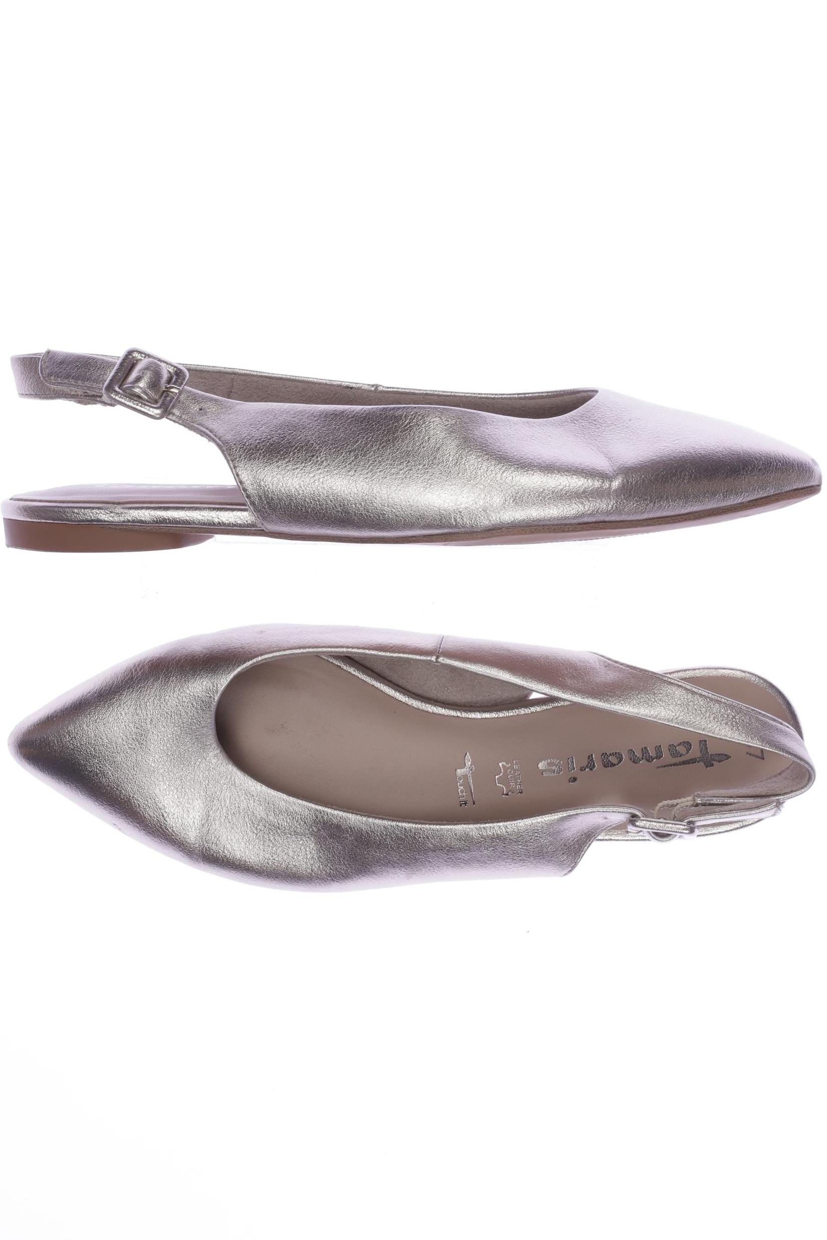 

Tamaris Damen Sandale, gold, Gr. 37