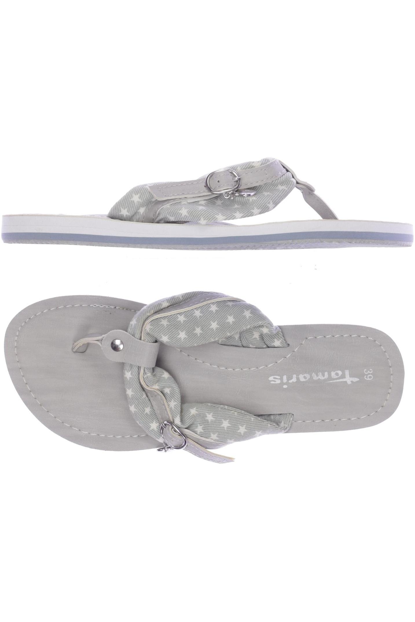 

Tamaris Damen Sandale, grau, Gr. 39