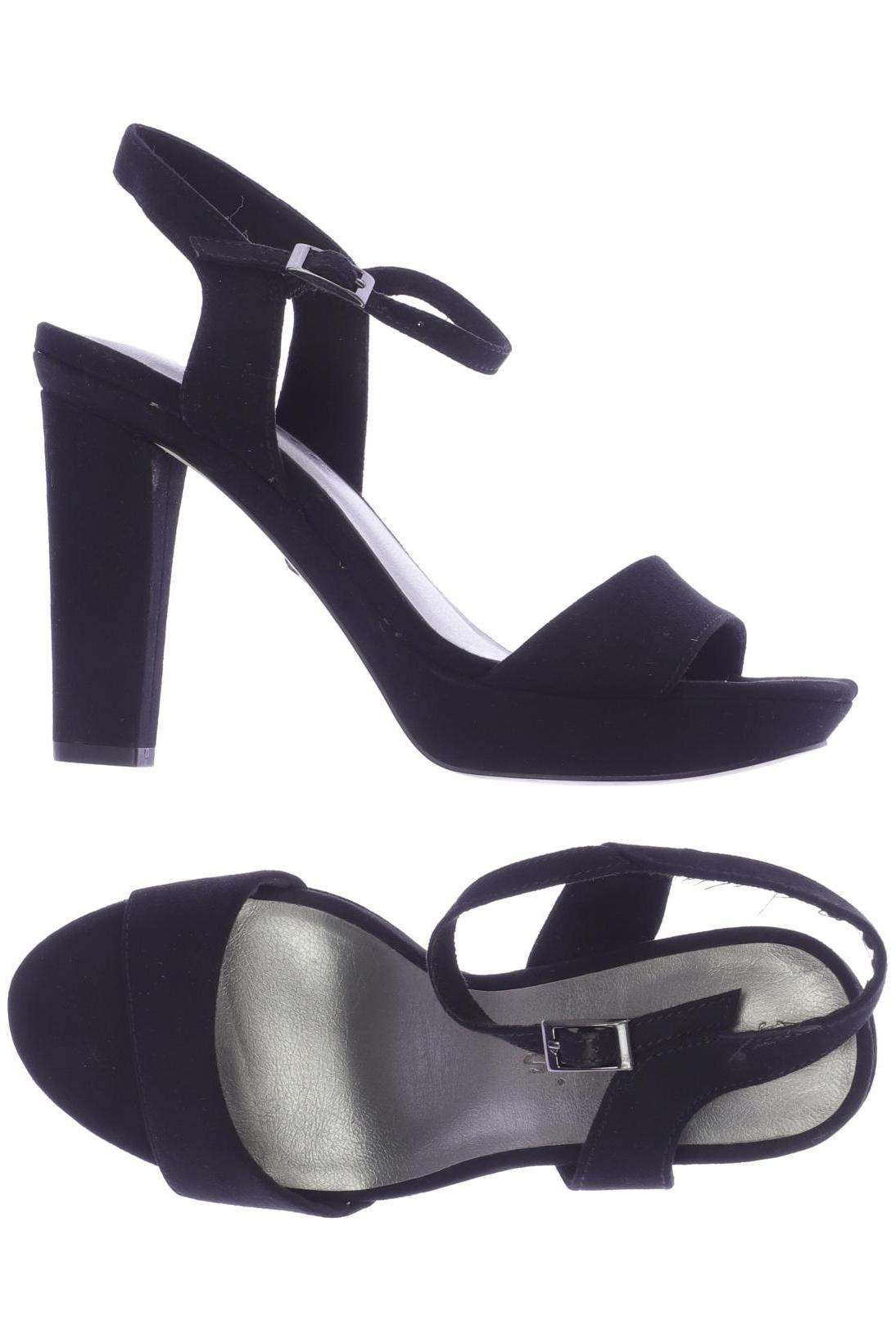 

Tamaris Damen Sandale, schwarz, Gr. 36