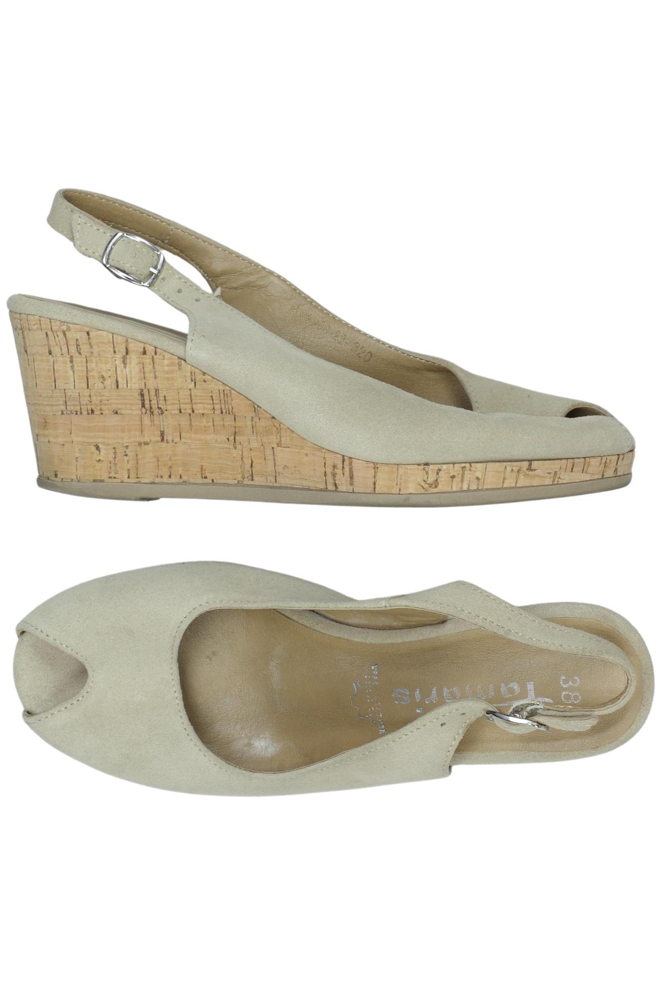 

Tamaris Damen Sandale, beige, Gr. 38