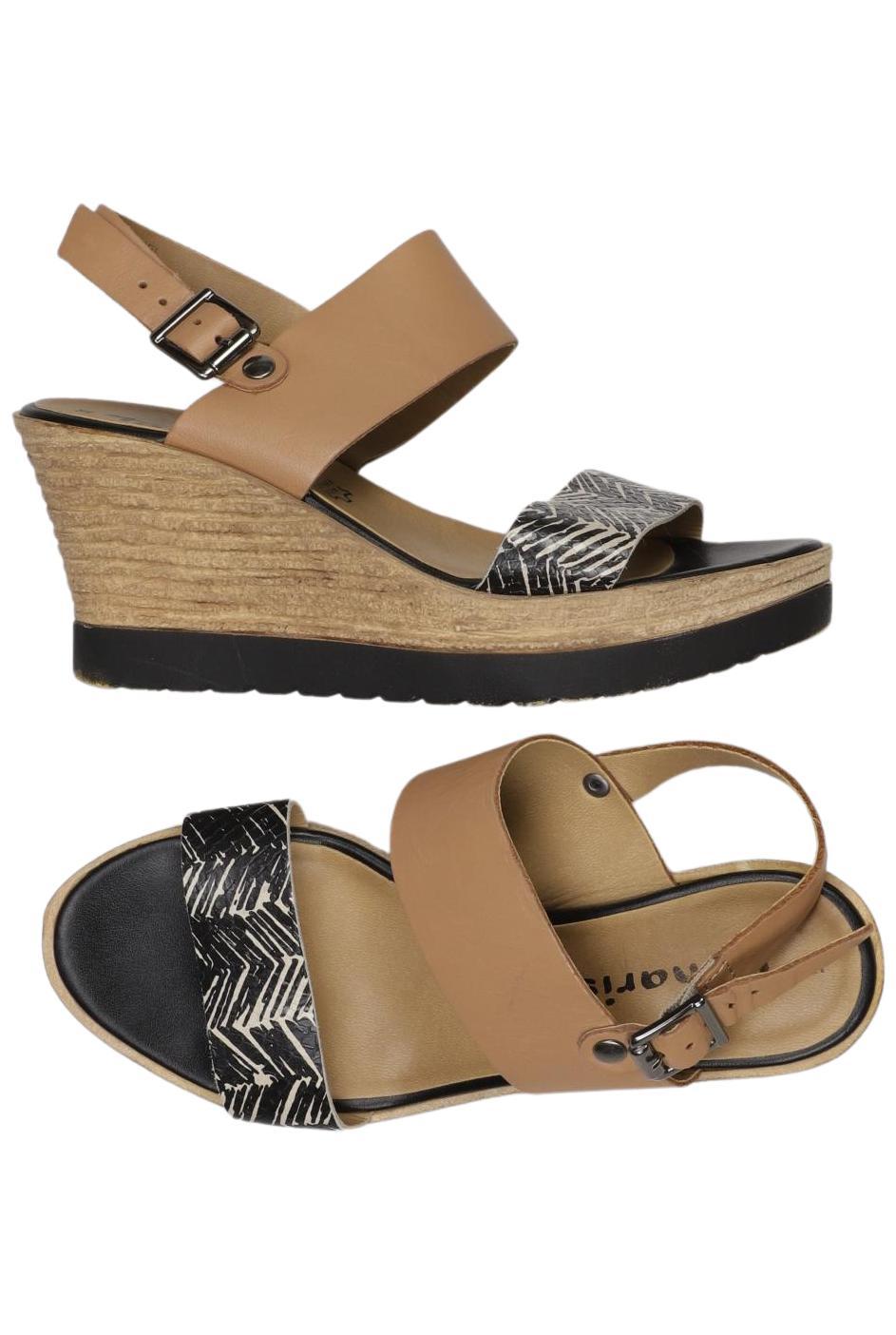 

Tamaris Damen Sandale, braun, Gr. 35