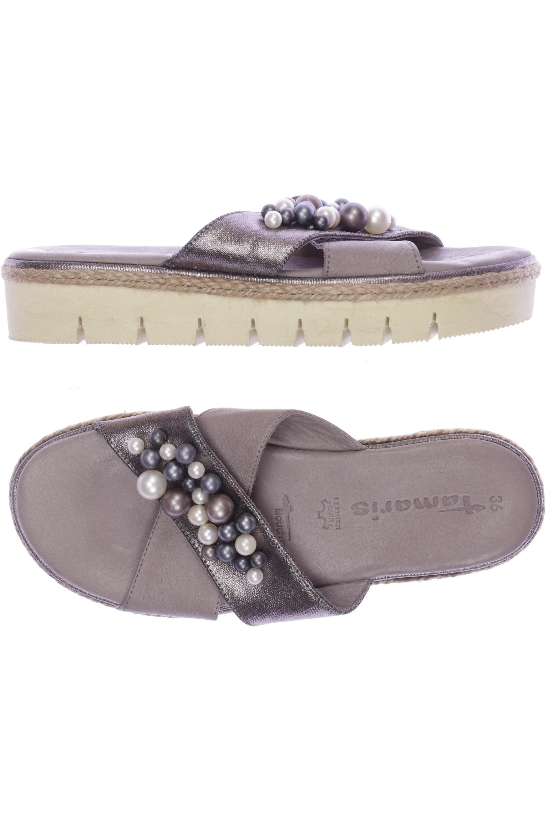 

Tamaris Damen Sandale, grau, Gr. 36