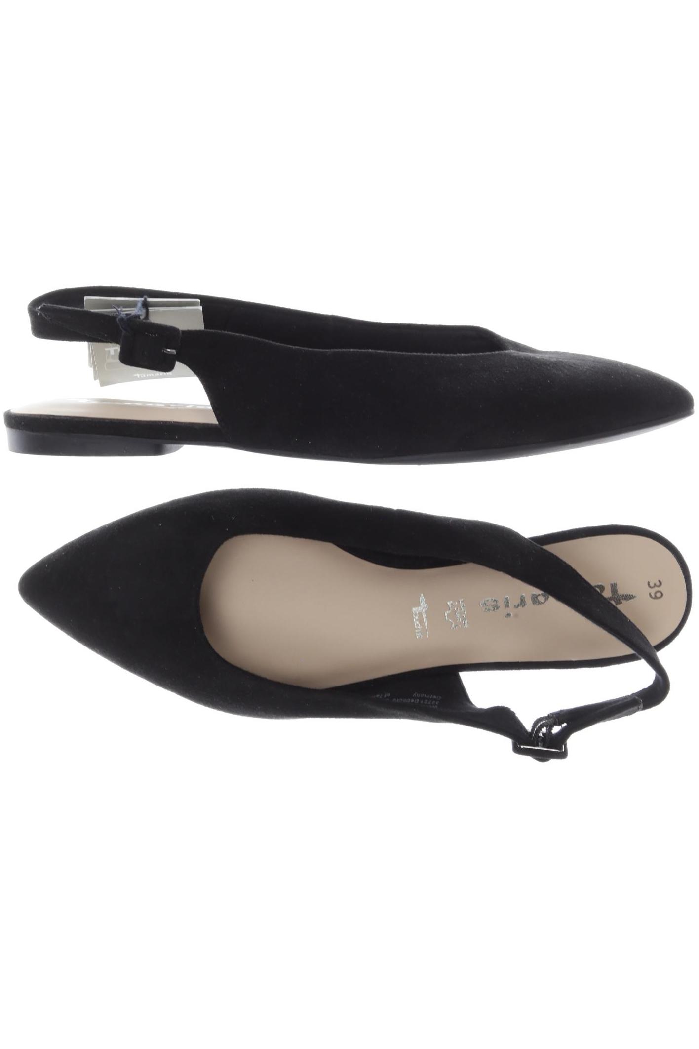 

Tamaris Damen Sandale, schwarz, Gr. 39