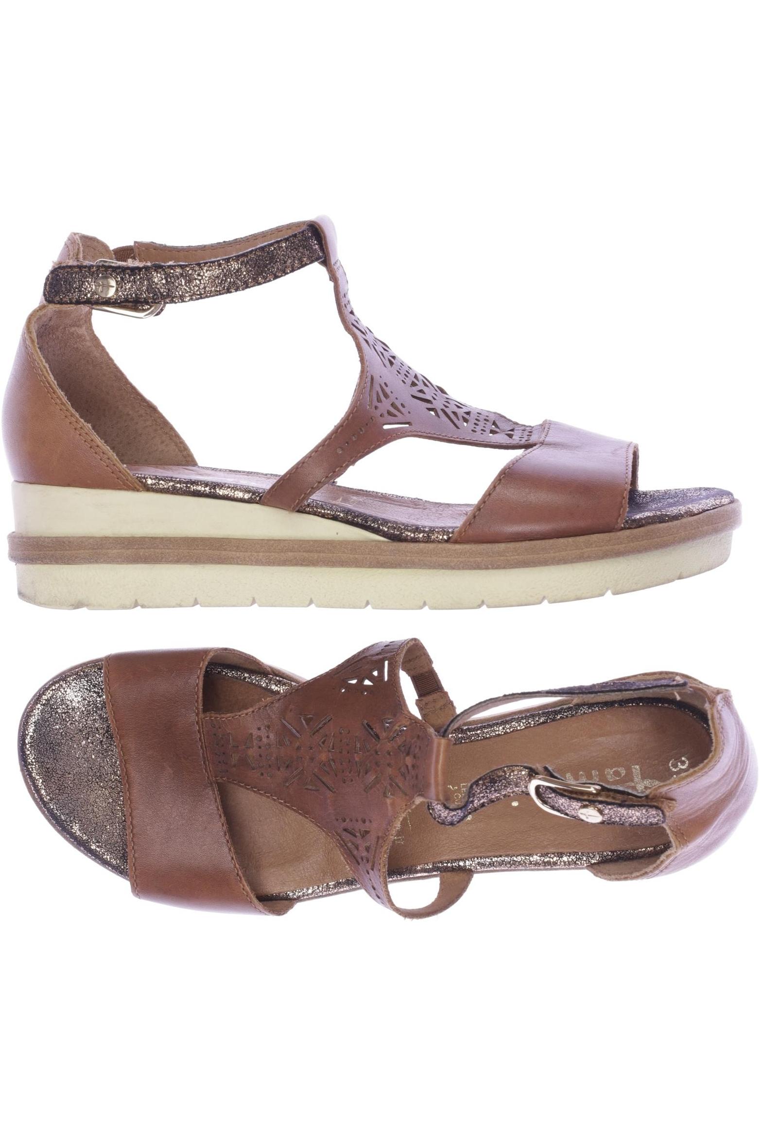 

Tamaris Damen Sandale, braun, Gr. 39