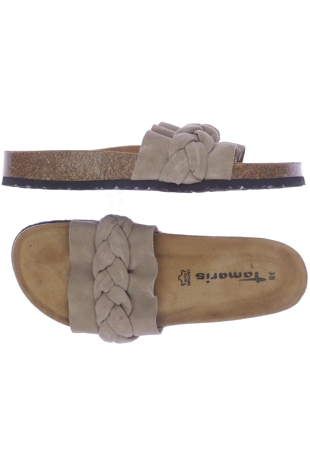 

Tamaris Damen Sandale, beige, Gr. 38