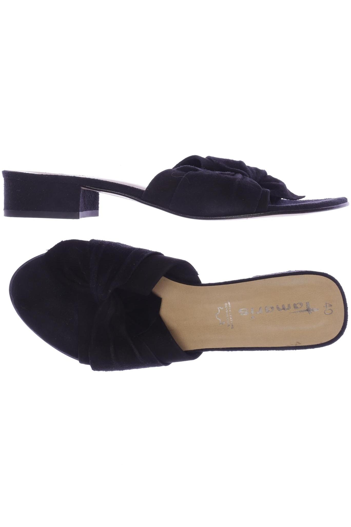 

Tamaris Damen Sandale, schwarz, Gr. 40