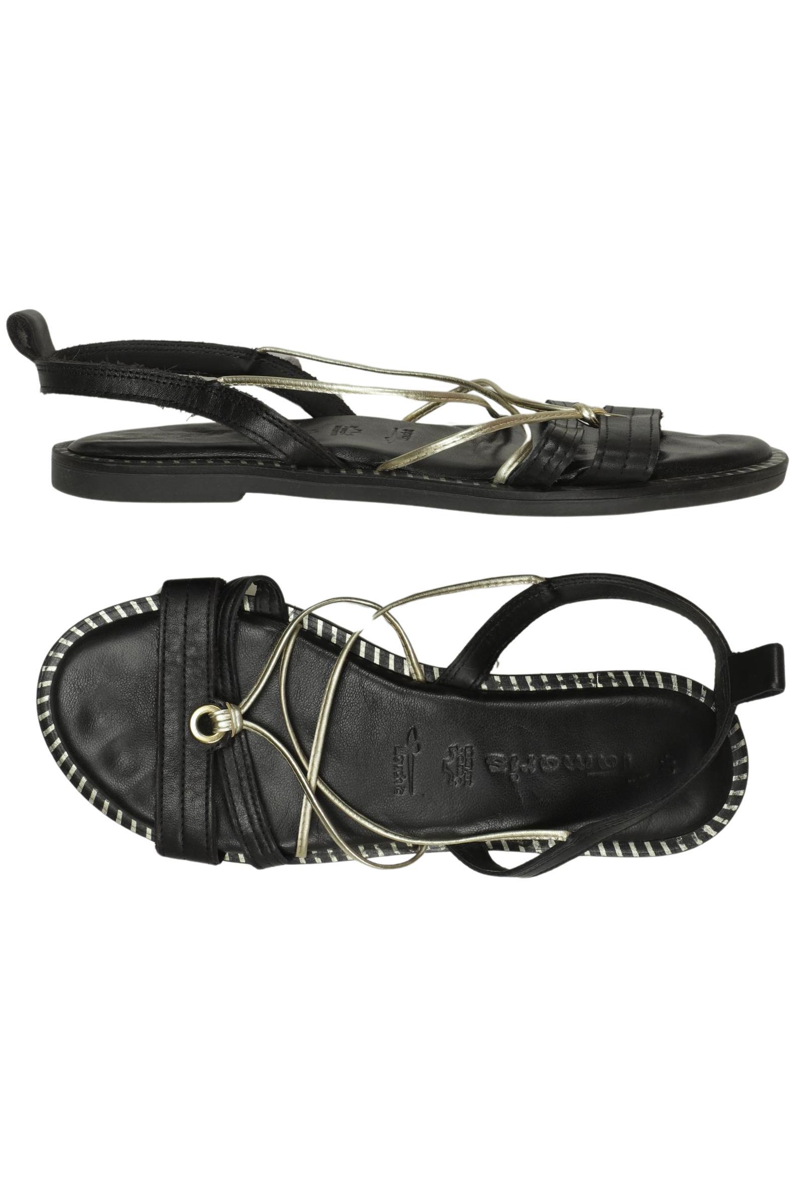 

Tamaris Damen Sandale, schwarz, Gr. 40