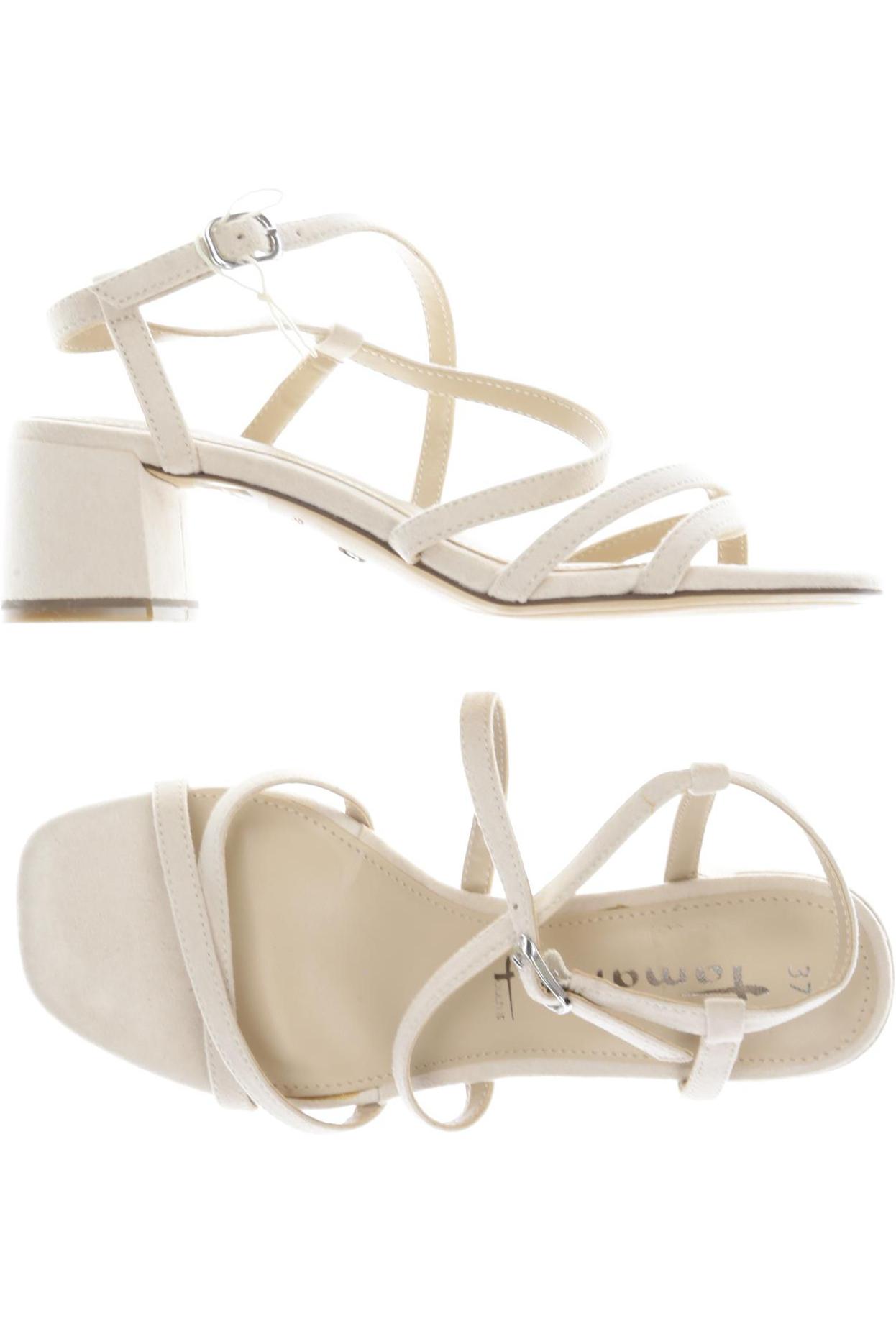

Tamaris Damen Sandale, beige, Gr. 37