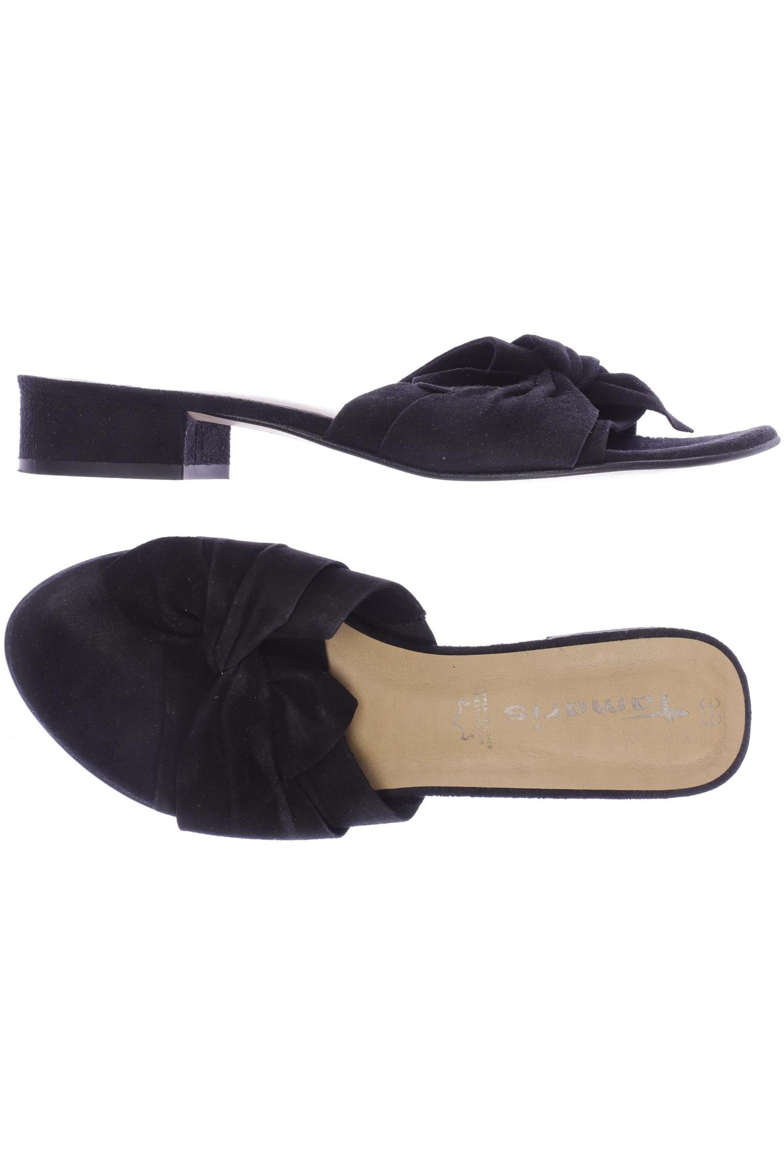 

Tamaris Damen Sandale, schwarz, Gr. 39