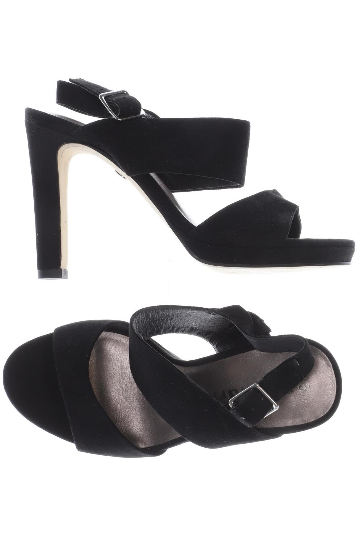 

Tamaris Damen Sandale, schwarz, Gr. 35