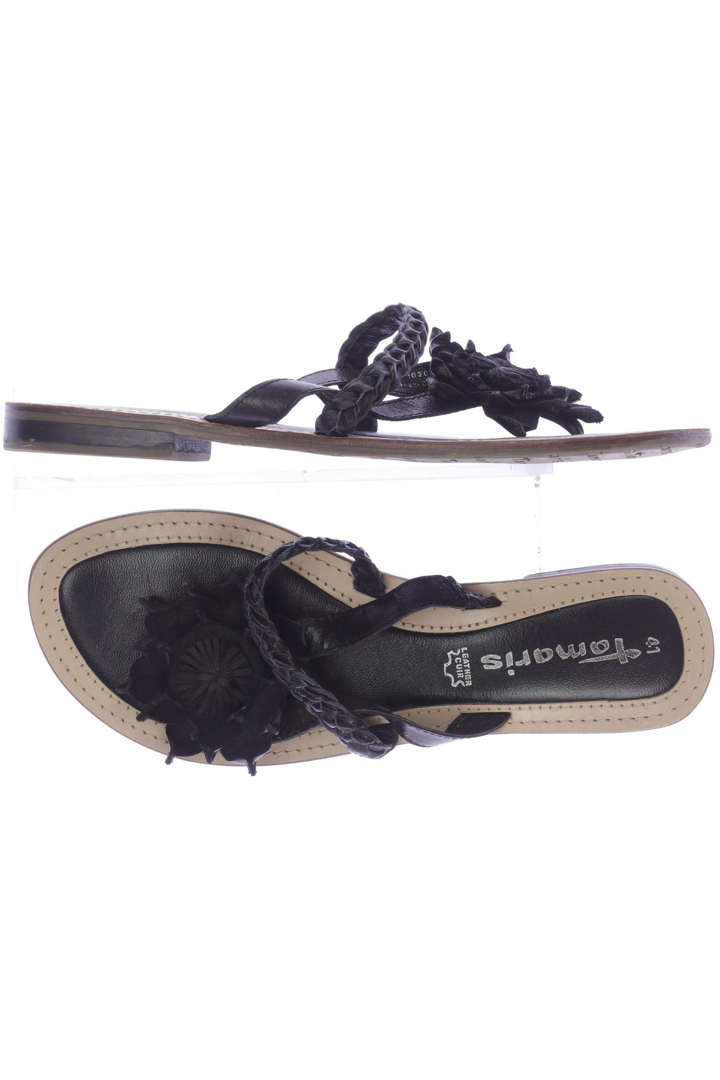 

Tamaris Damen Sandale, schwarz