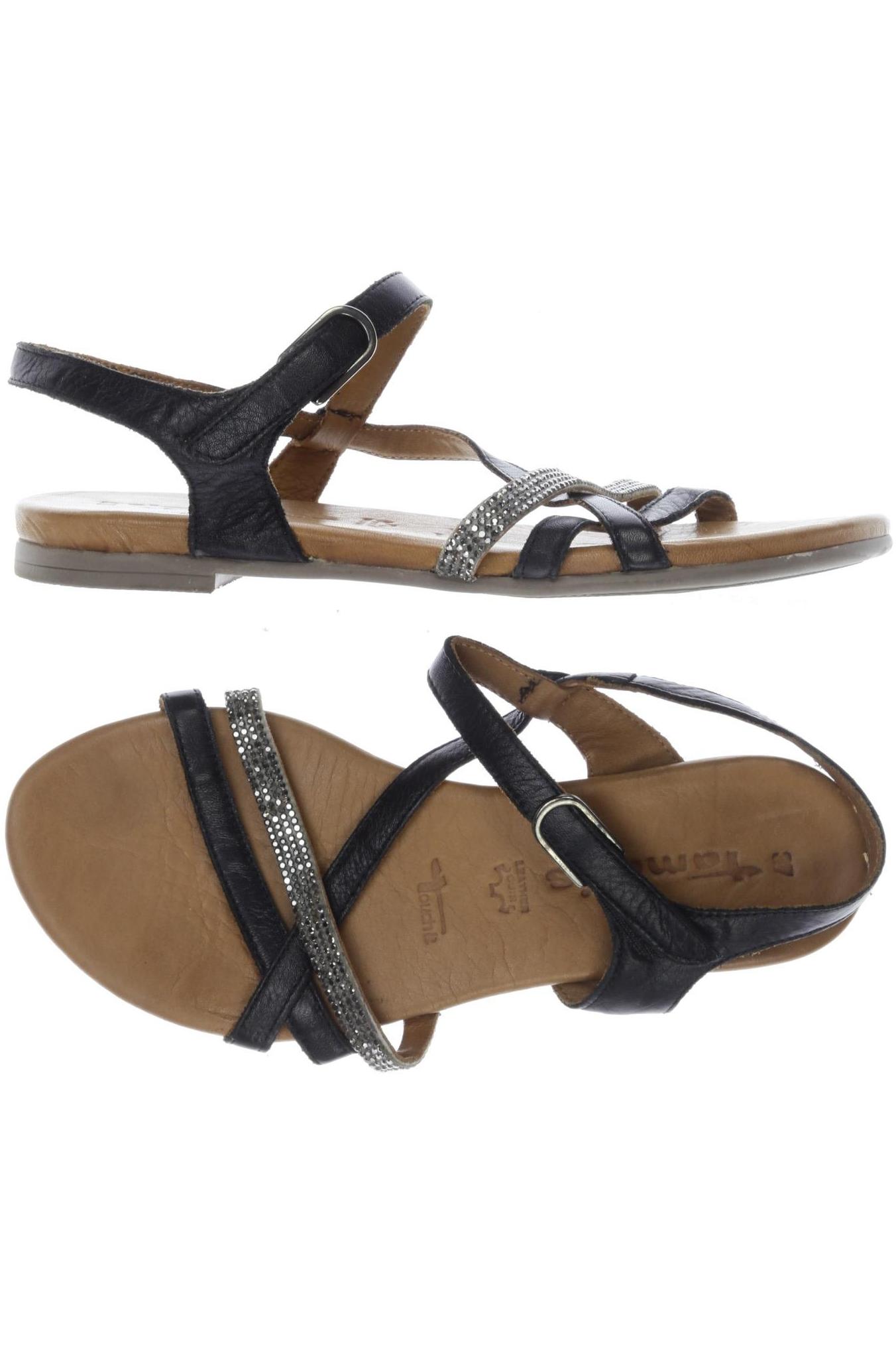 

Tamaris Damen Sandale, schwarz, Gr. 37