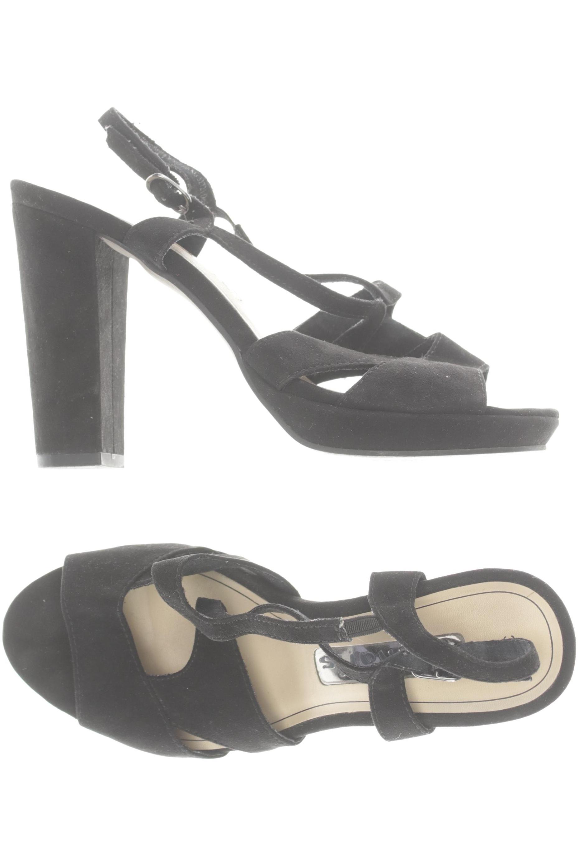 

Tamaris Damen Sandale, schwarz, Gr. 38