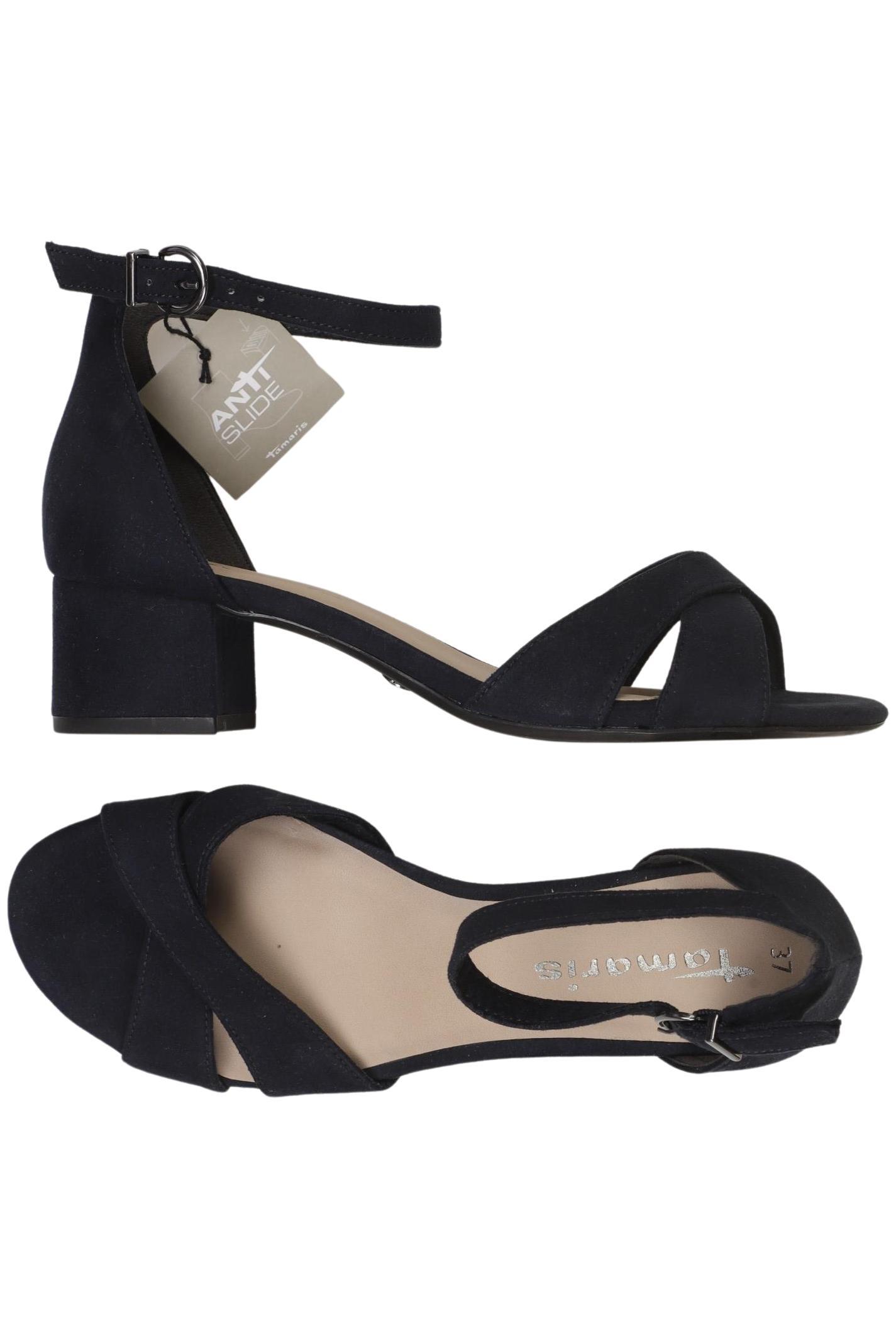 

Tamaris Damen Sandale, marineblau, Gr. 37