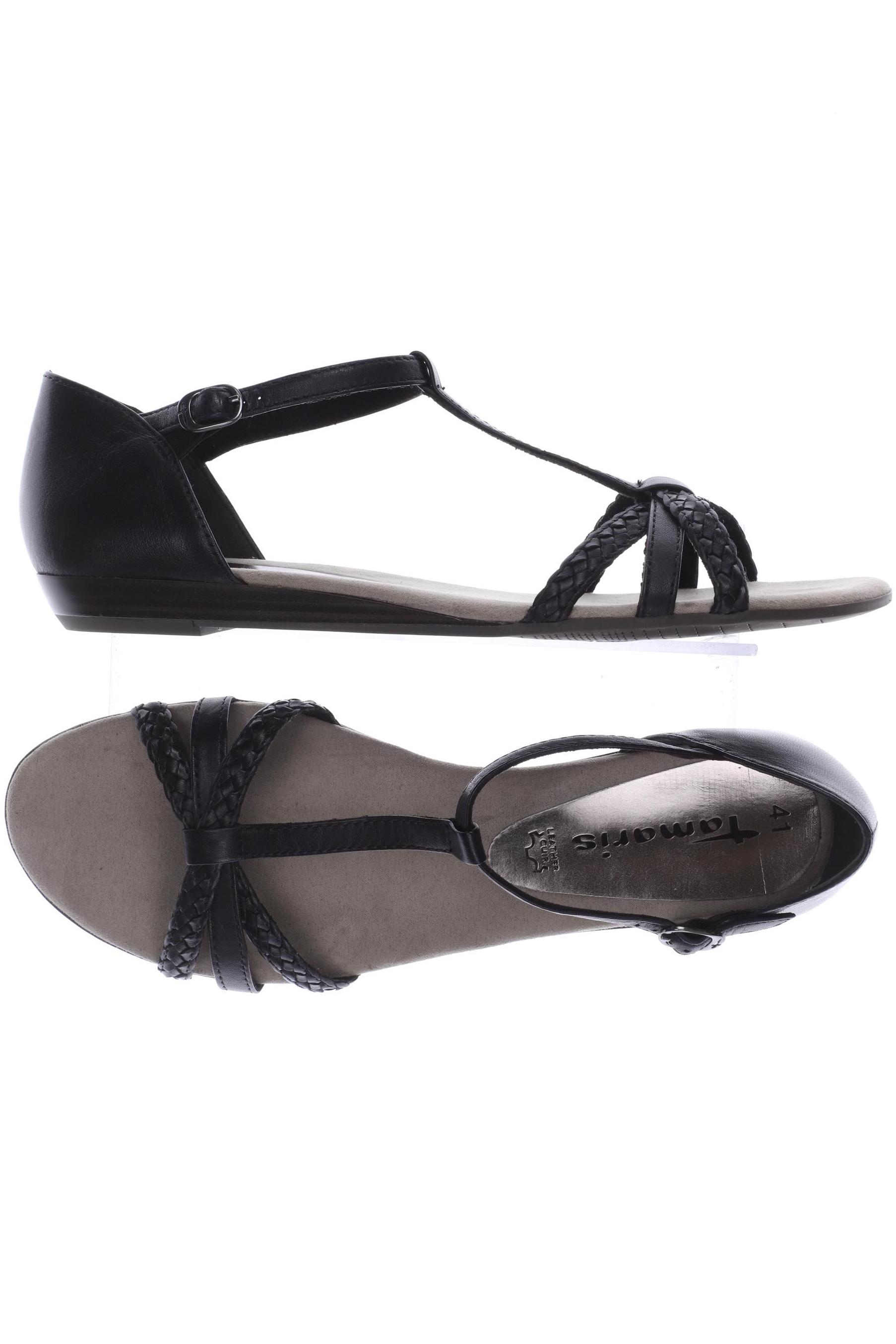 

Tamaris Damen Sandale, schwarz