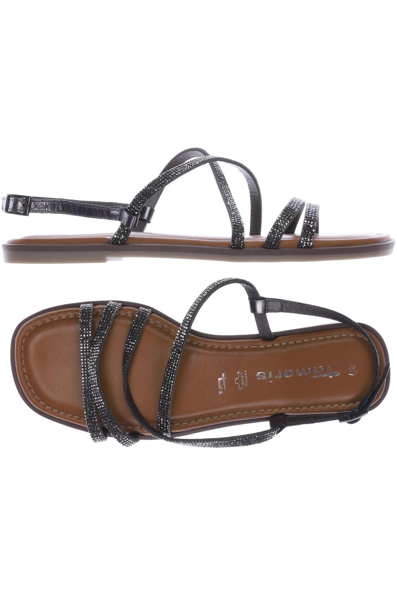 

Tamaris Damen Sandale, grau