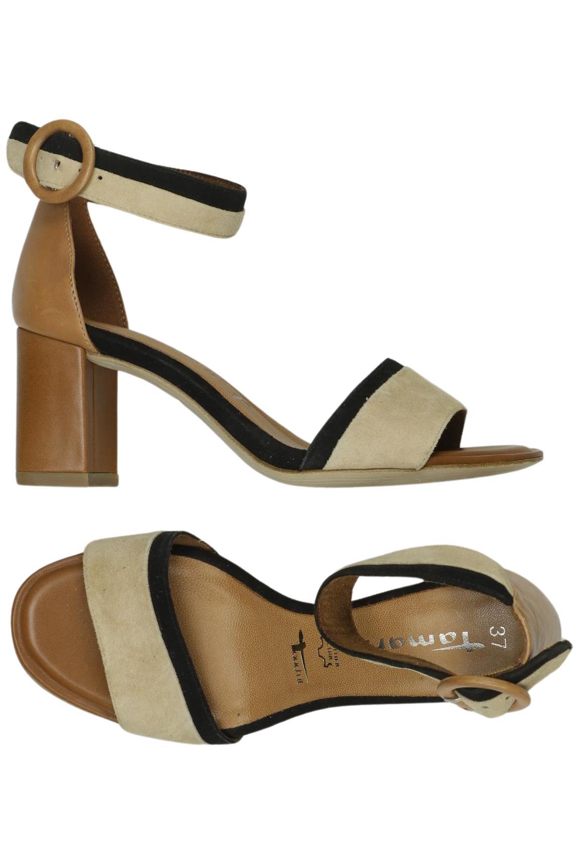 

Tamaris Damen Sandale, beige, Gr. 37
