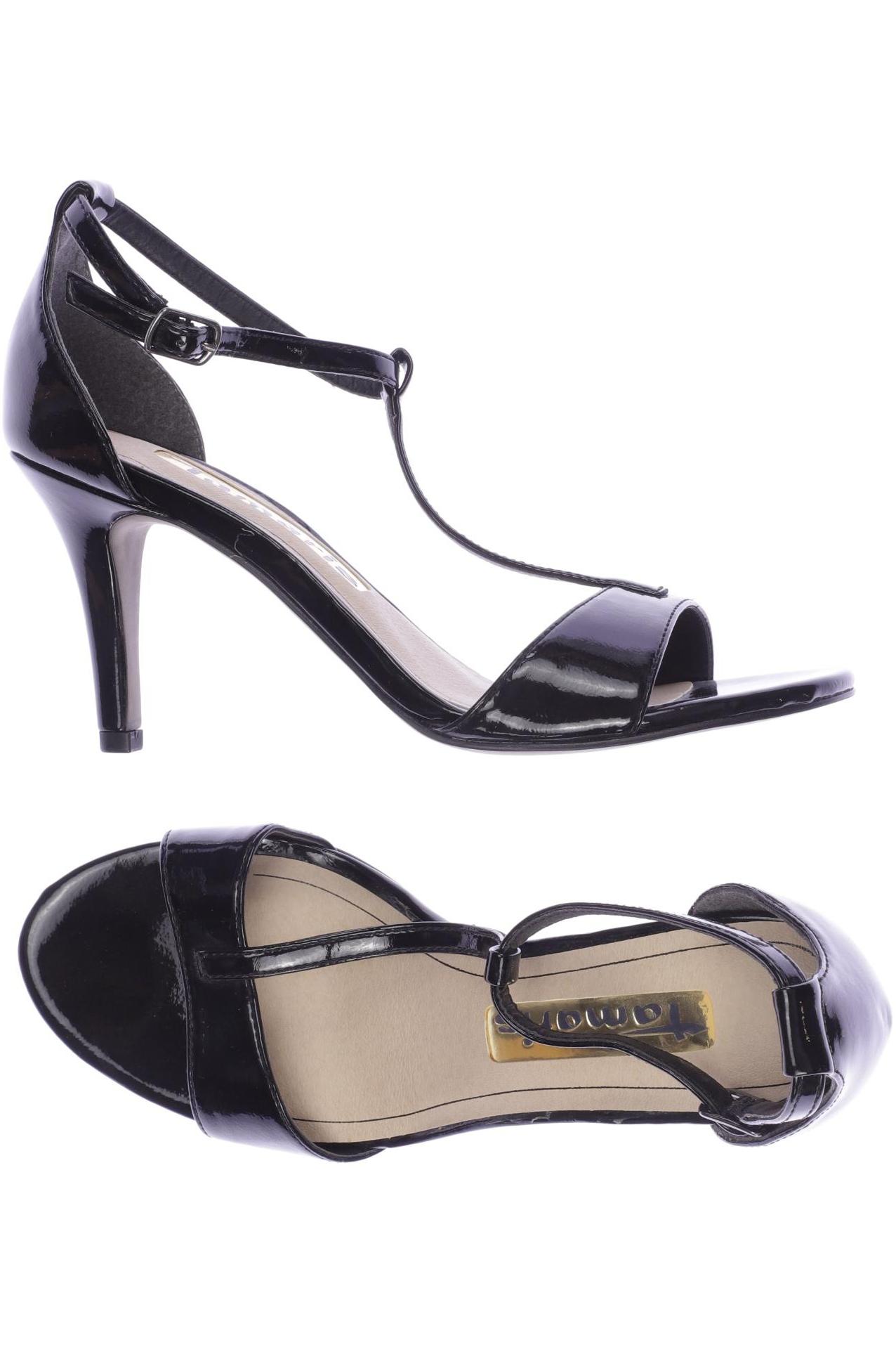 

Tamaris Damen Sandale, schwarz, Gr. 37