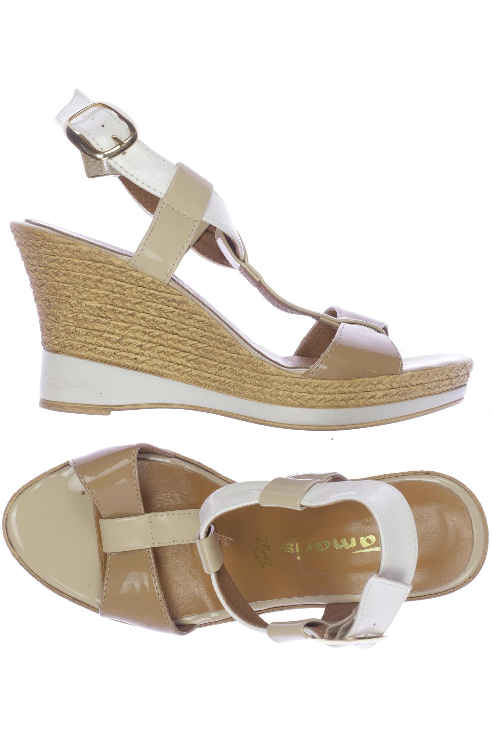 

Tamaris Damen Sandale, beige, Gr. 36