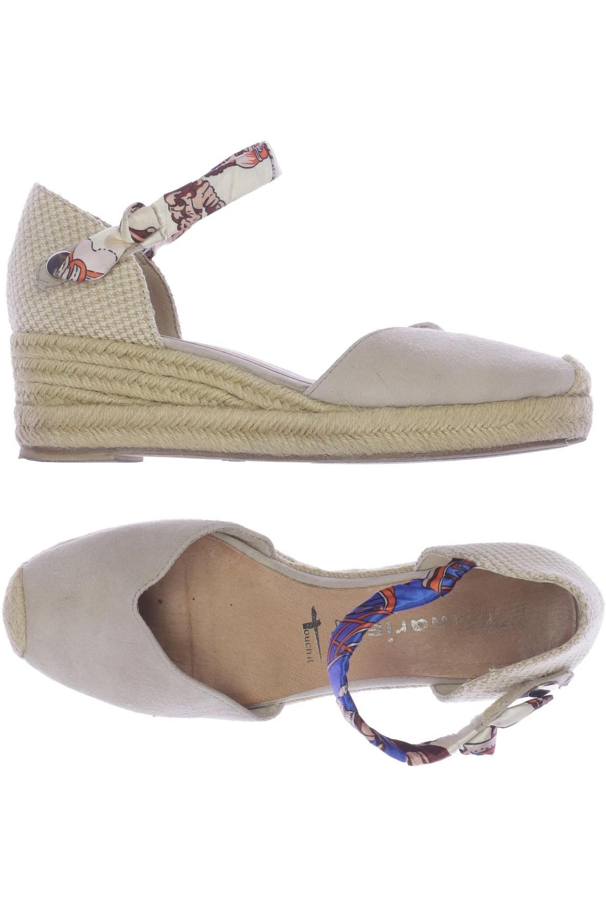 

Tamaris Damen Sandale, beige, Gr. 38