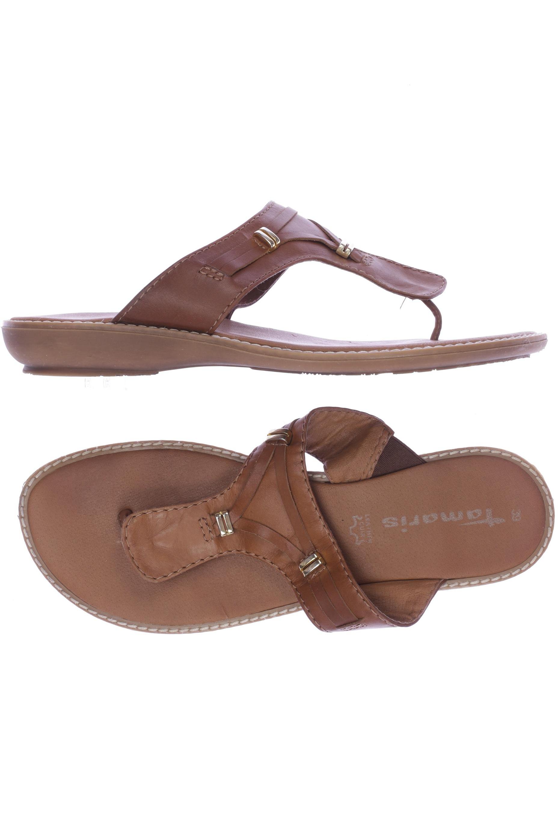

Tamaris Damen Sandale, braun, Gr. 39