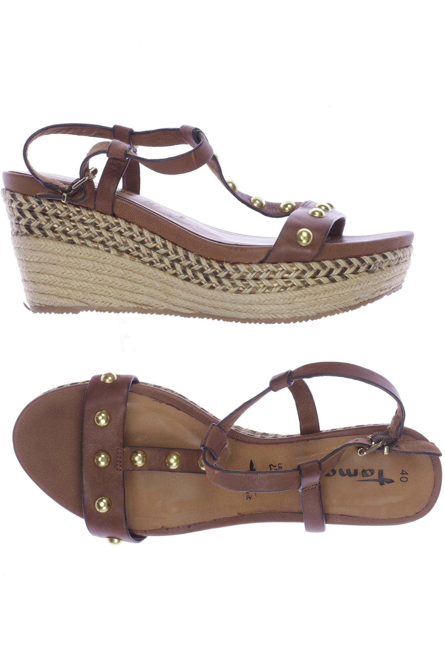

Tamaris Damen Sandale, braun