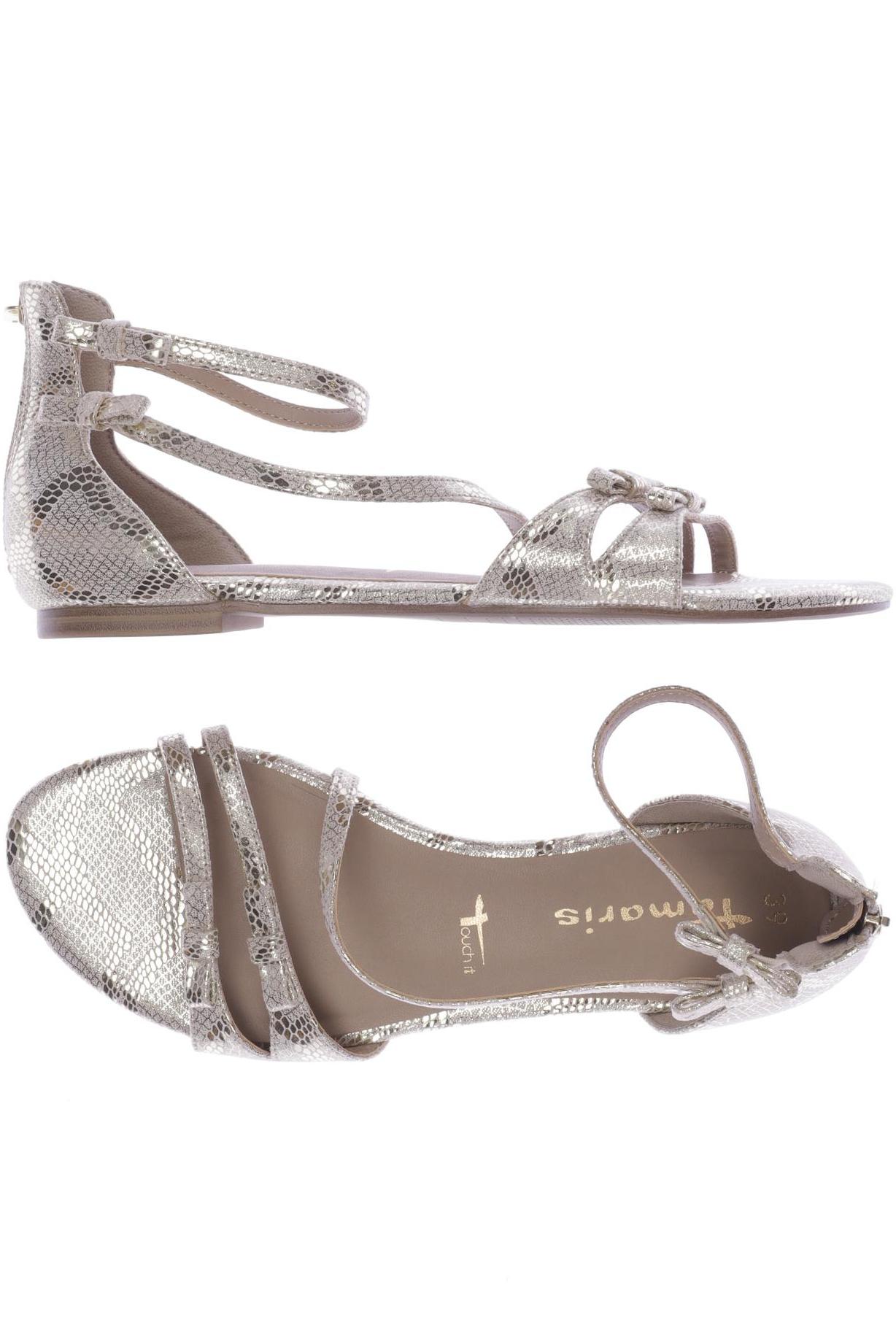 

Tamaris Damen Sandale, gold