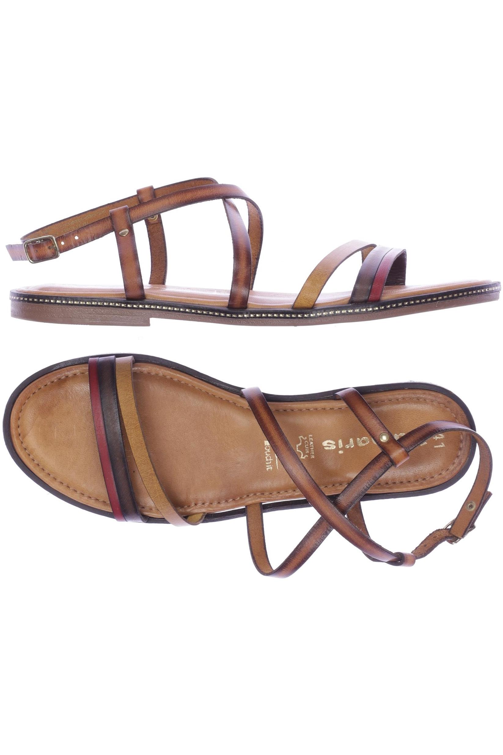 

Tamaris Damen Sandale, braun, Gr. 41