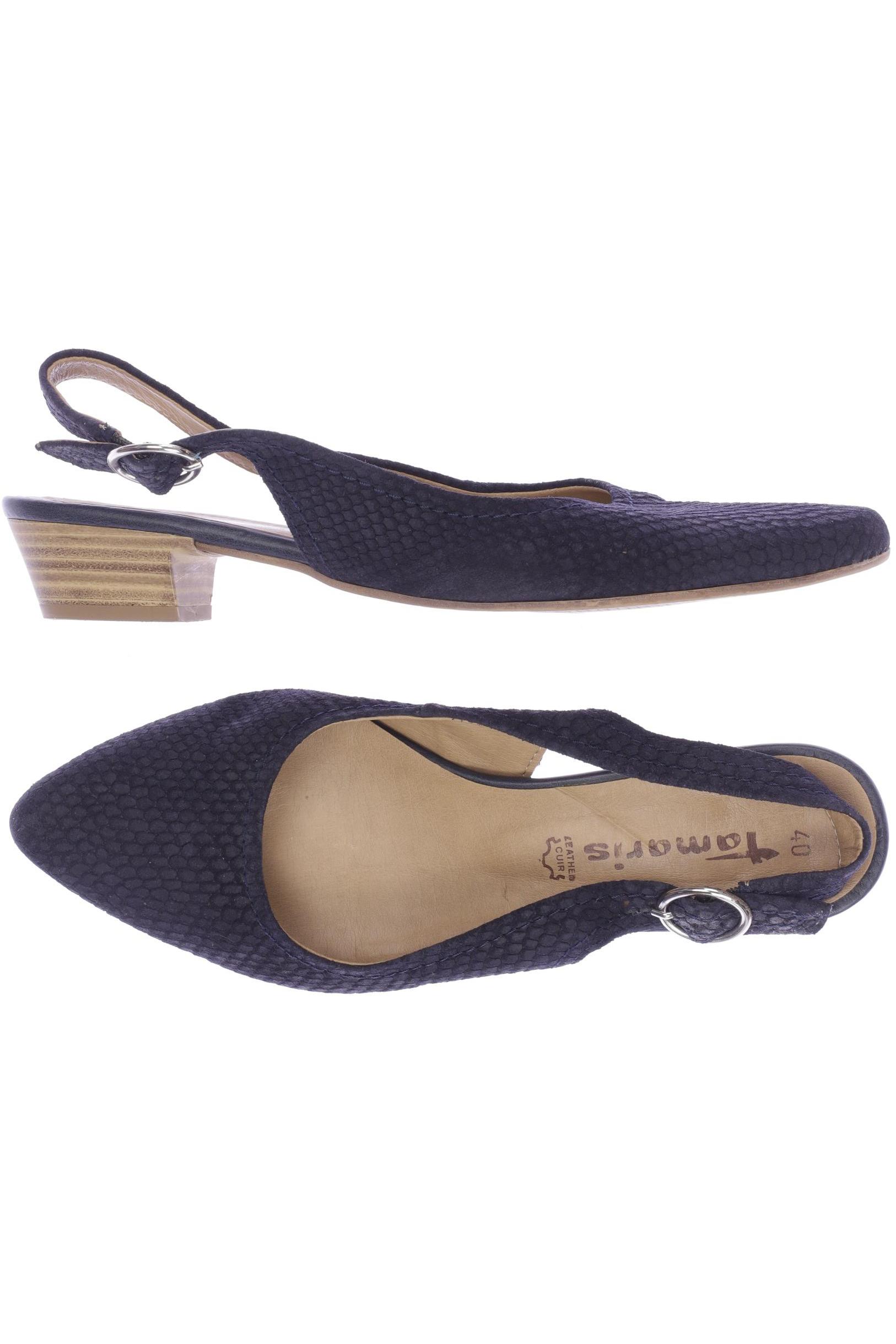 

Tamaris Damen Sandale, marineblau, Gr. 40