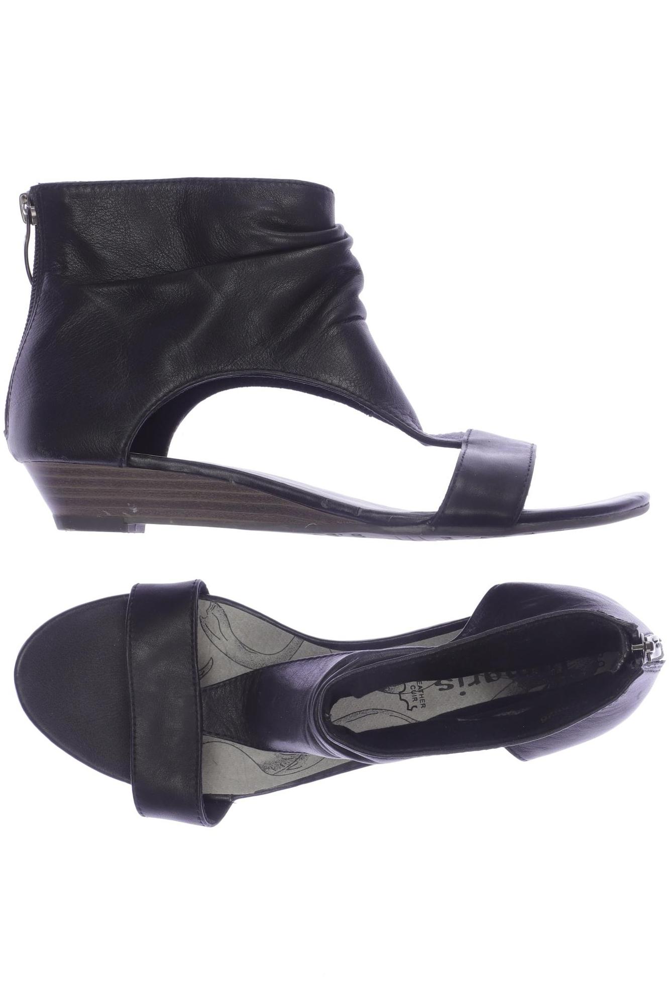 

Tamaris Damen Sandale, schwarz