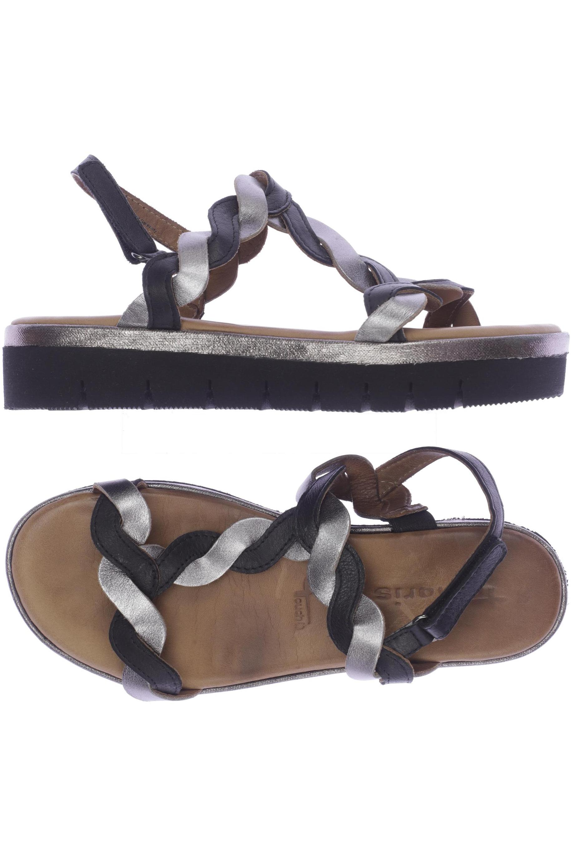 

Tamaris Damen Sandale, silber, Gr. 38