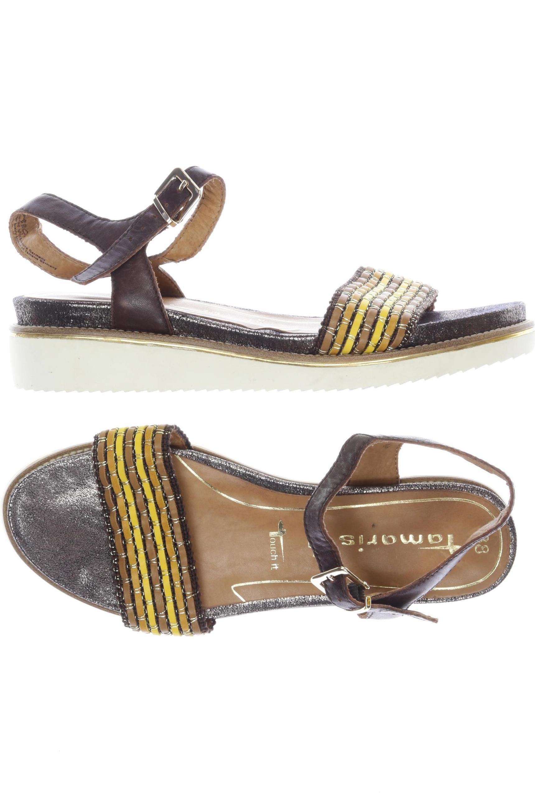 

Tamaris Damen Sandale, beige, Gr. 38