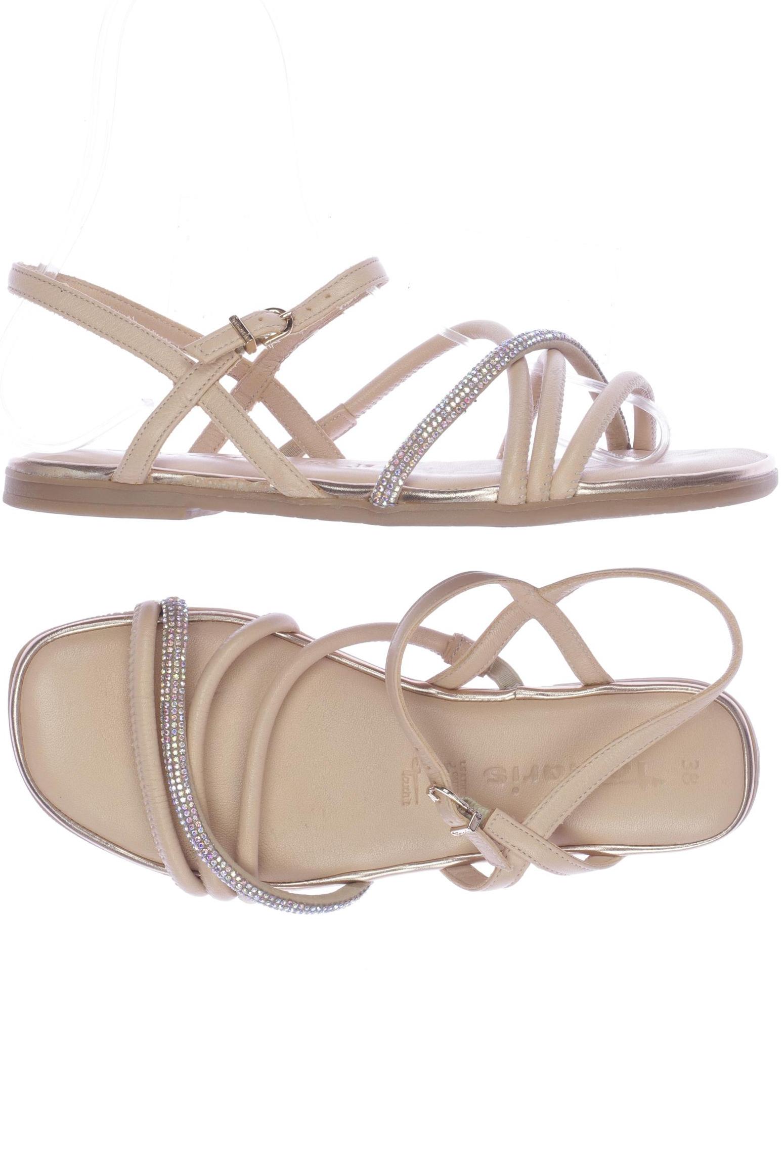 

Tamaris Damen Sandale, beige, Gr. 38