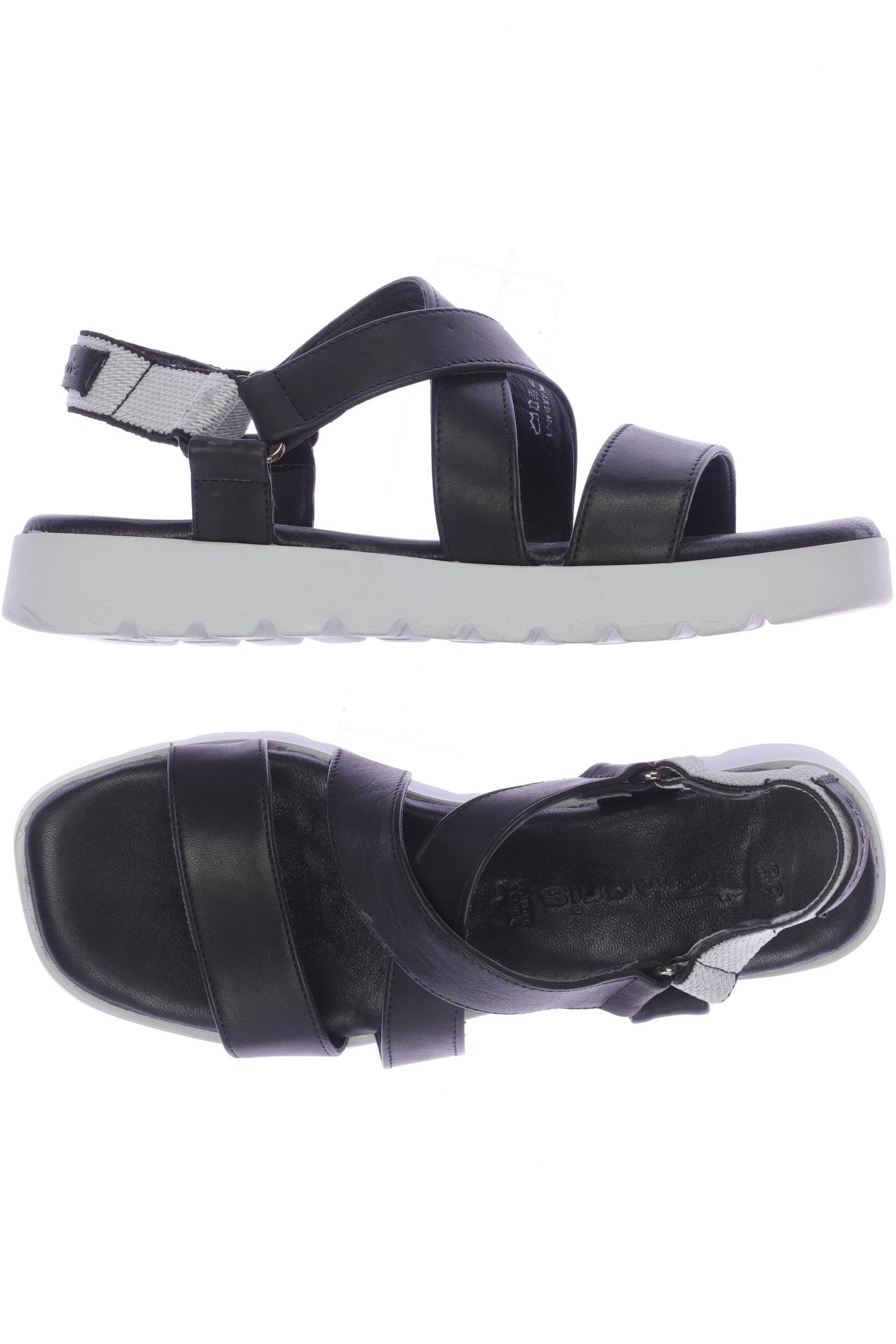 

Tamaris Damen Sandale, schwarz, Gr. 39
