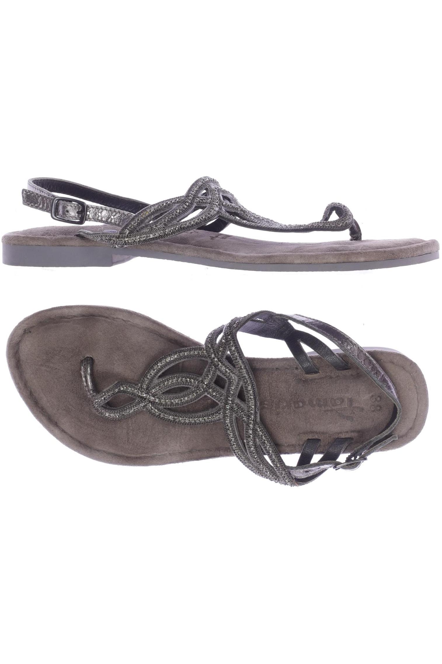 

Tamaris Damen Sandale, grau, Gr. 38