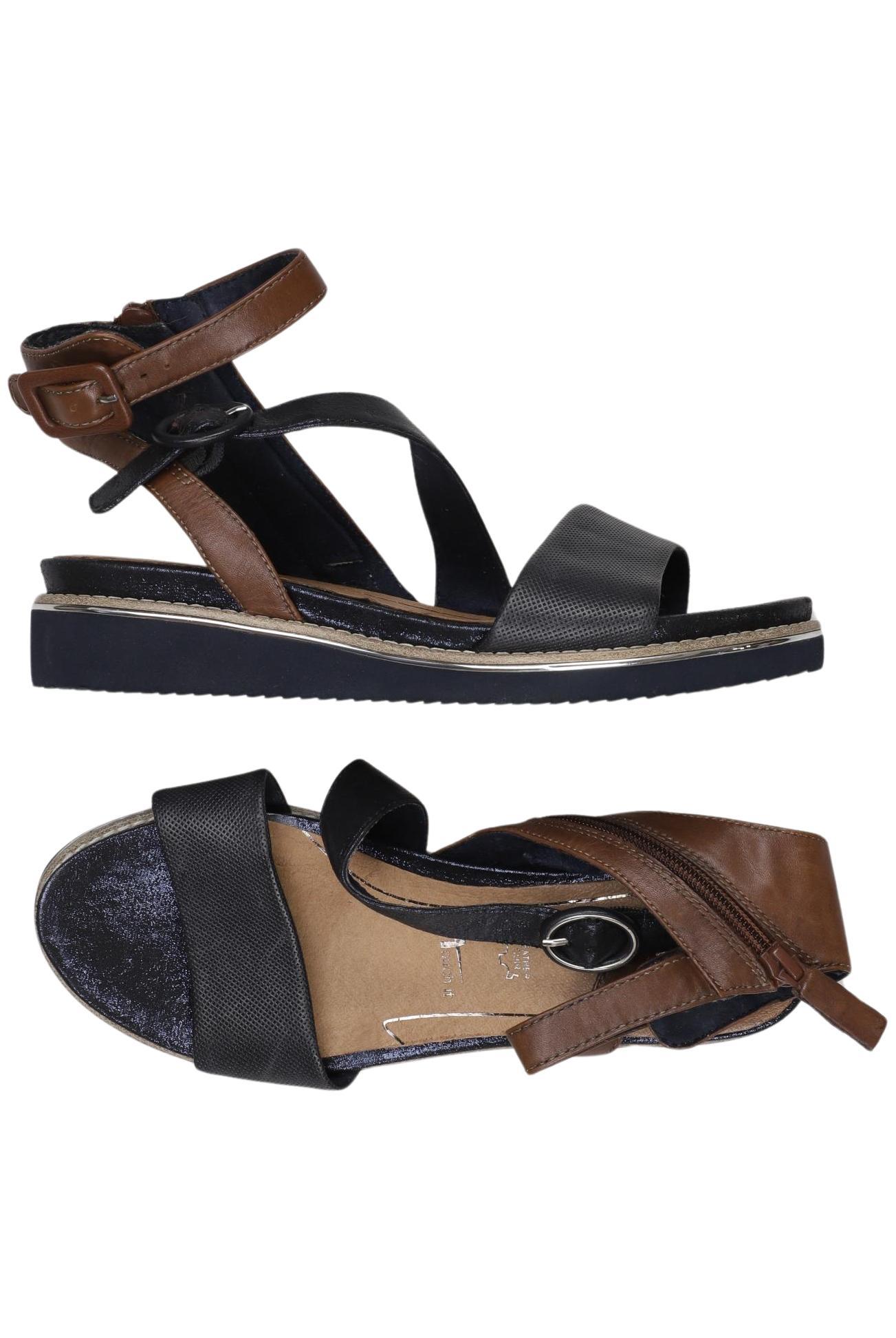 

Tamaris Damen Sandale, braun, Gr. 39