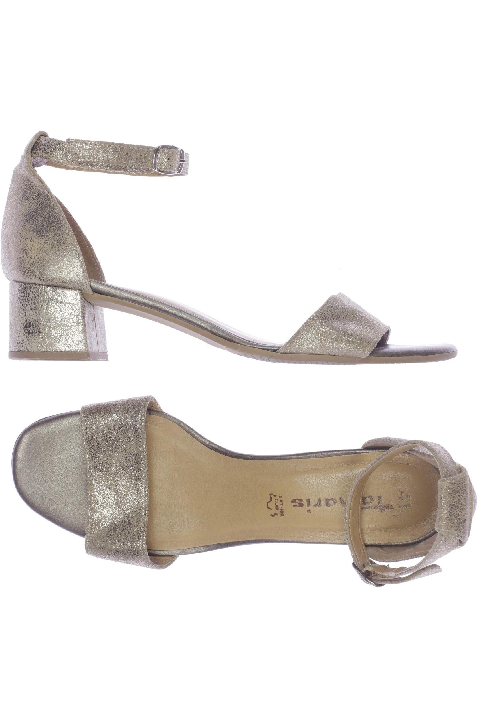 

Tamaris Damen Sandale, beige, Gr. 41