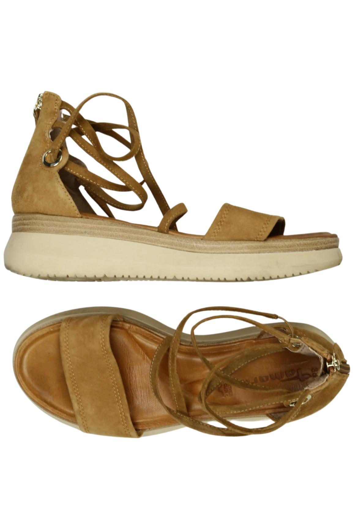 

Tamaris Damen Sandale, braun, Gr. 38